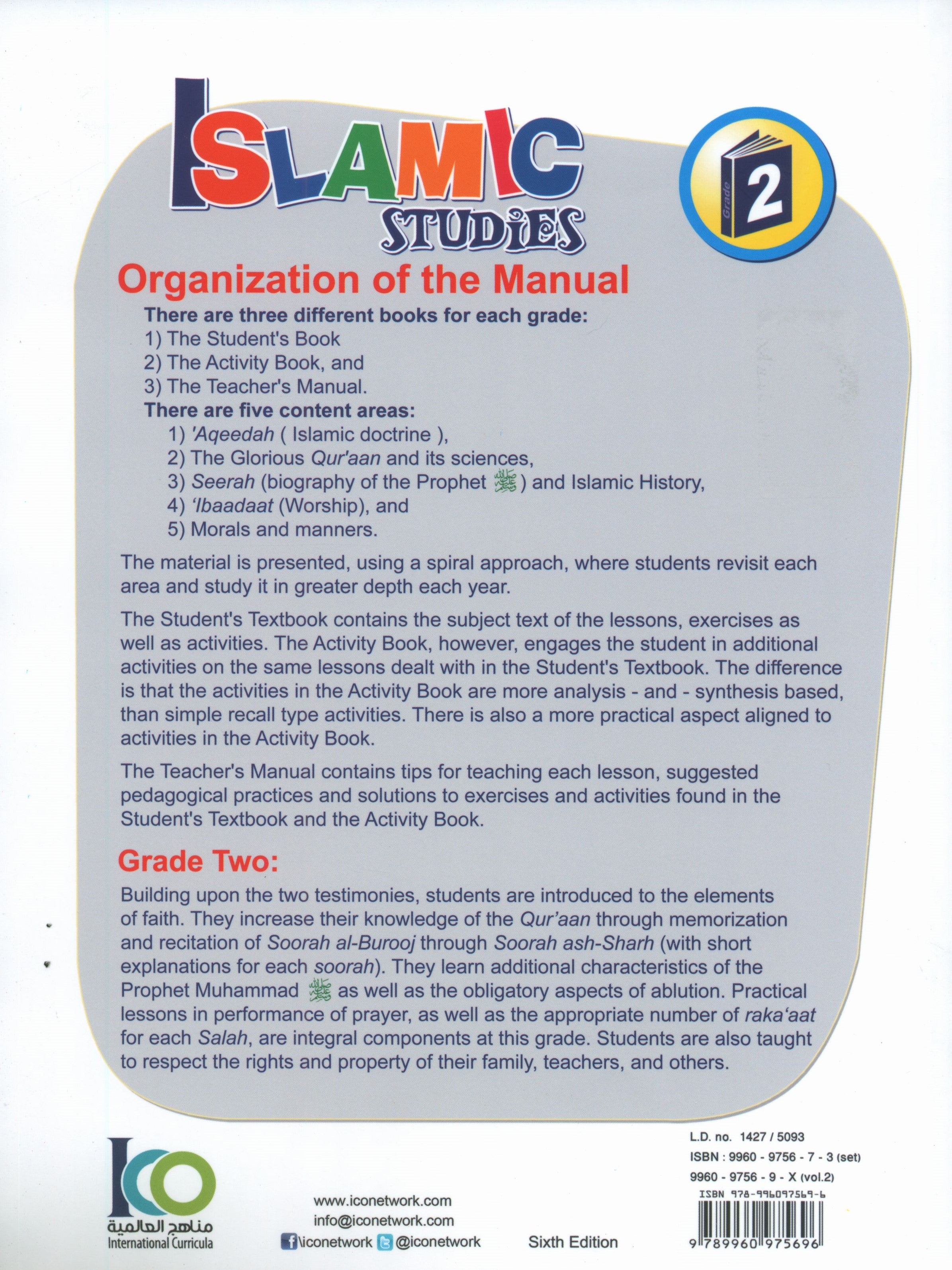 ICO Islamic Studies Teacher's Manual Level 2 Part 2