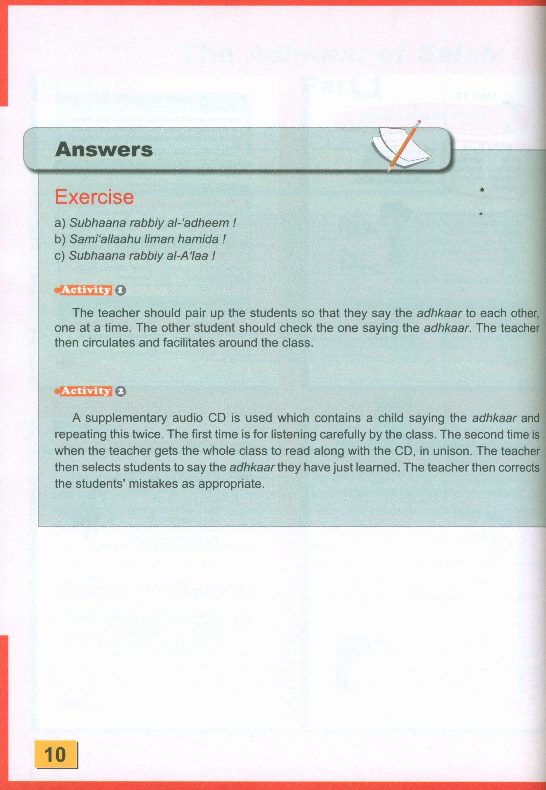 ICO Islamic Studies Teacher's Manual Level 2 Part 2