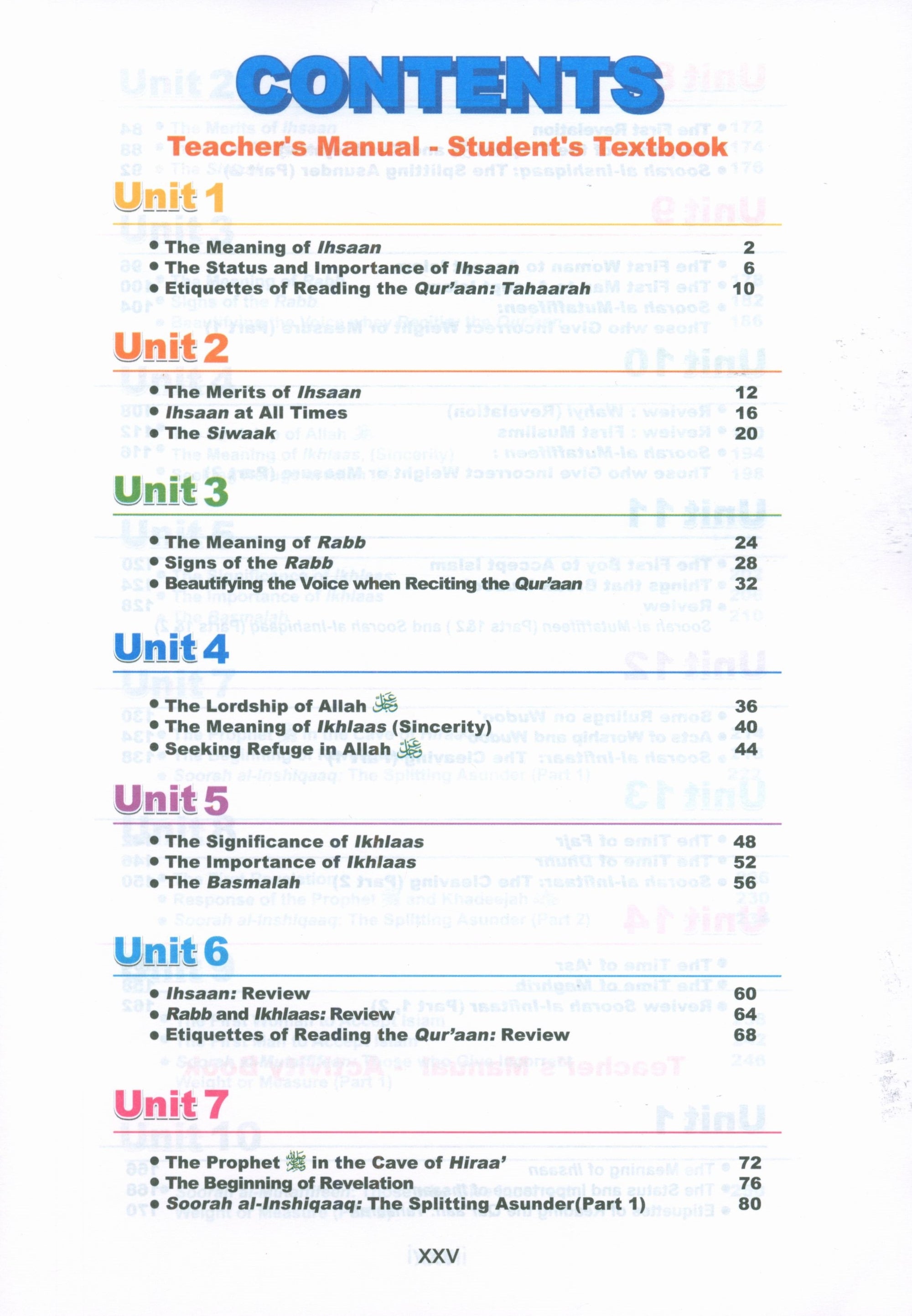 ICO Islamic Studies Teacher's Manual Level 3 Part 1