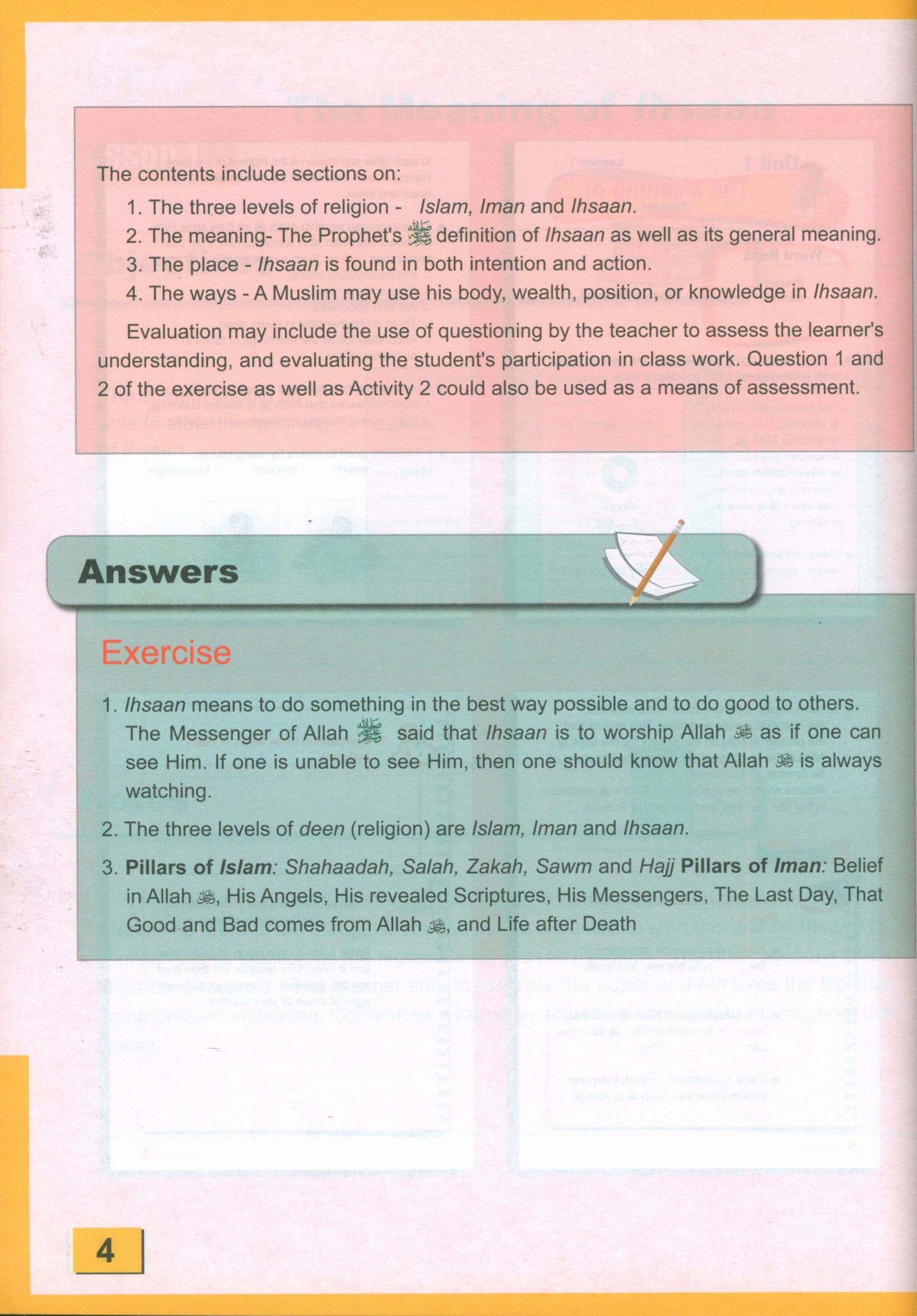 ICO Islamic Studies Teacher's Manual Level 3 Part 1