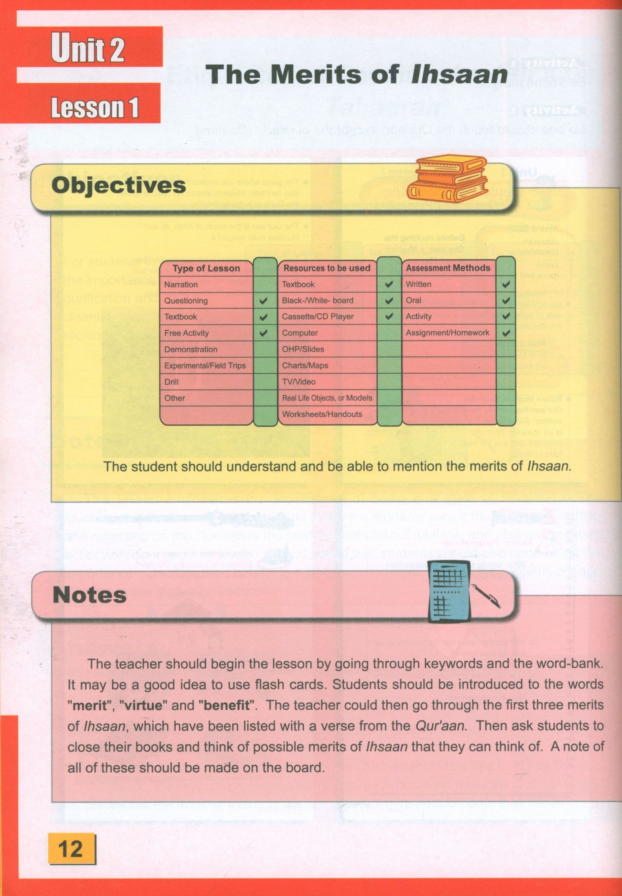 ICO Islamic Studies Teacher's Manual Level 3 Part 1