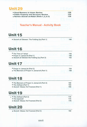 ICO Islamic Studies Teacher's Manual Level 3 Part 2