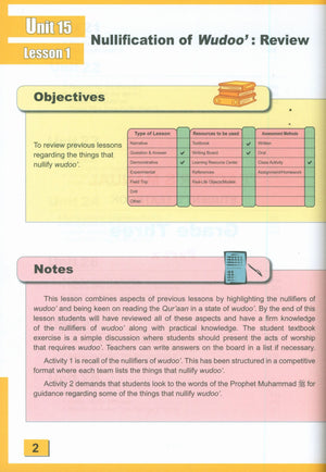 ICO Islamic Studies Teacher's Manual Level 3 Part 2