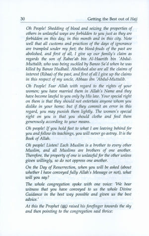 Getting the Best out of Al-Hajj (Pilgrimage)