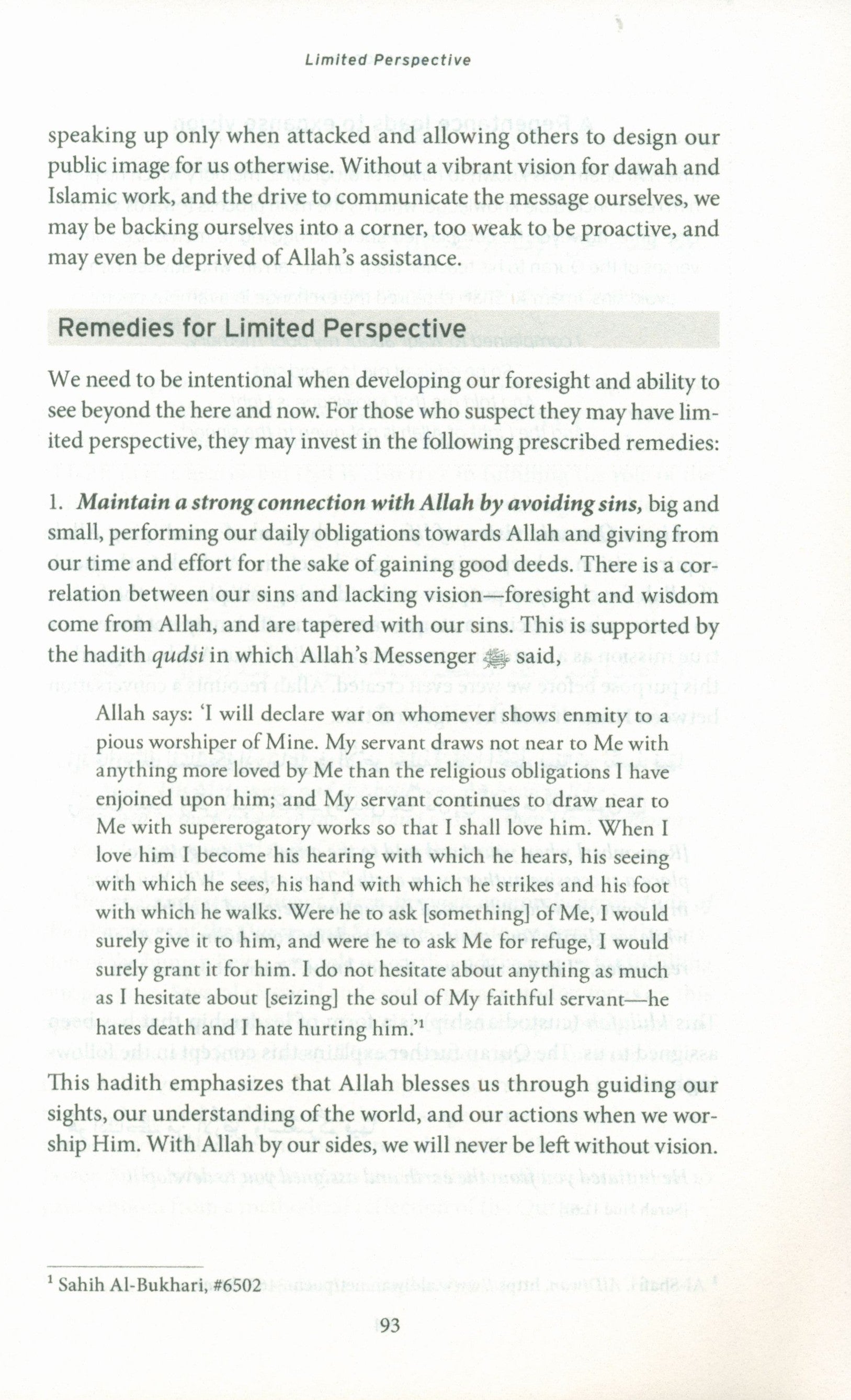 Roadblocks Volume II: Spiritual Challenges in Islamic Work