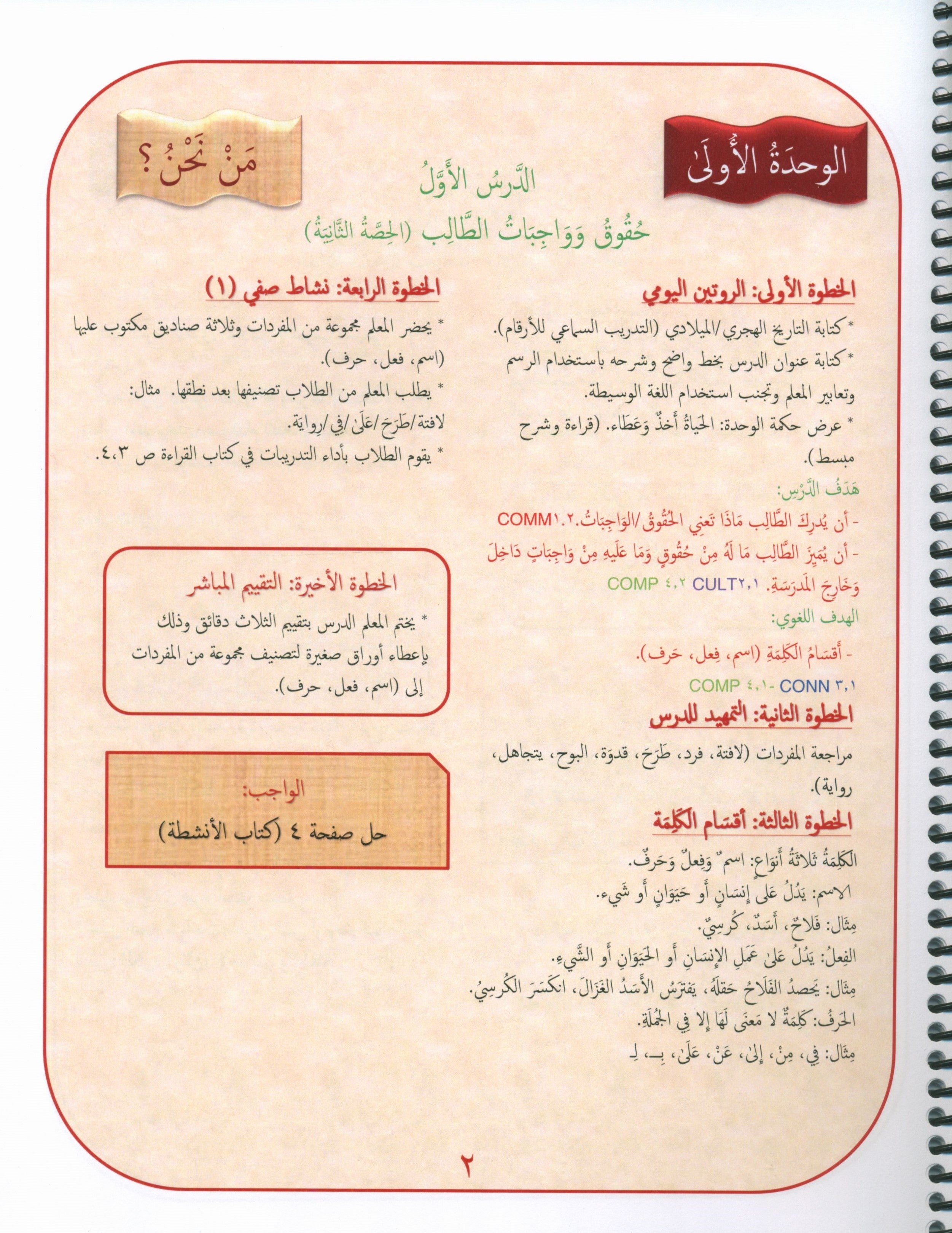 Gems of Arabic Teacher's Guide Level 4