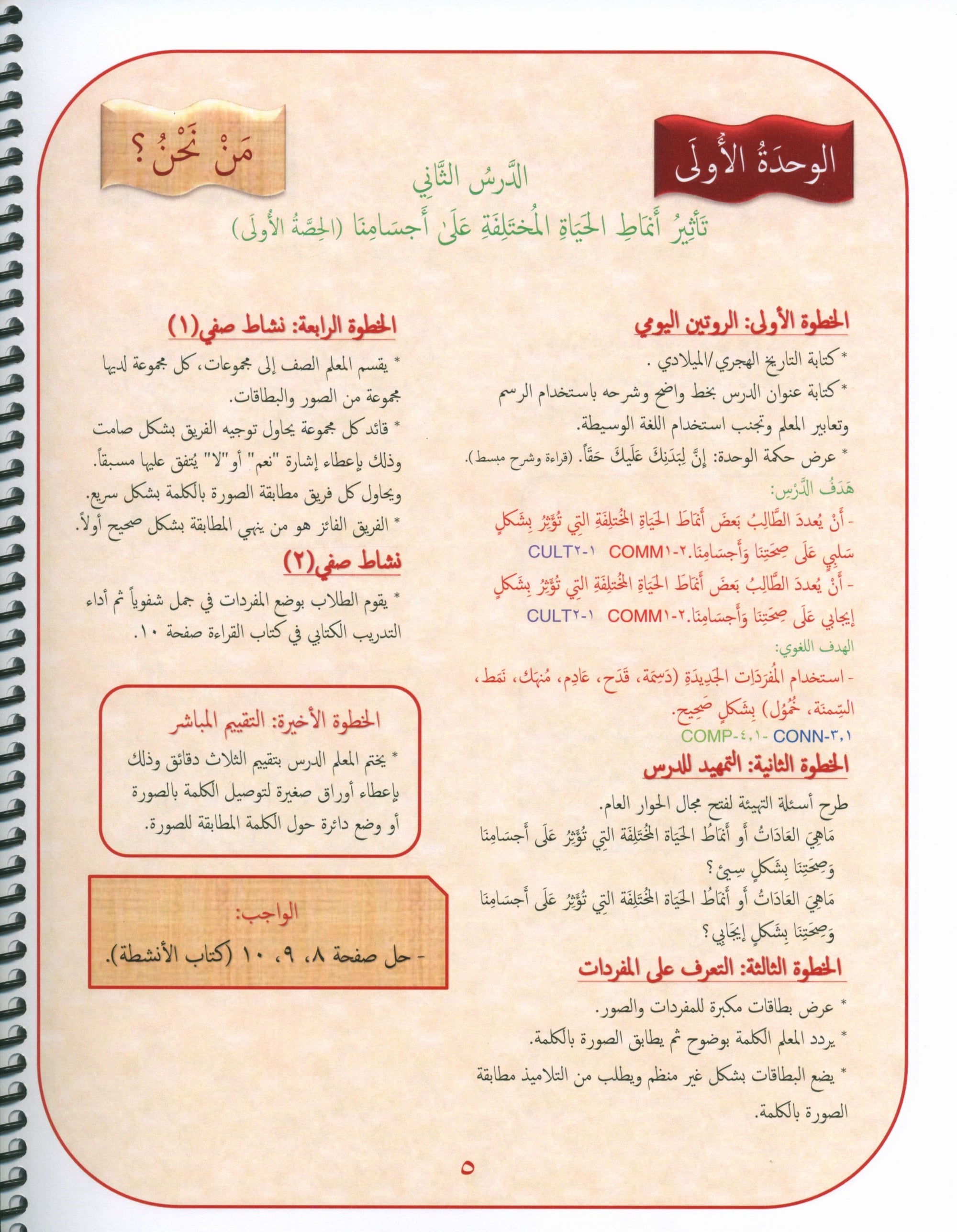 Gems of Arabic Teacher's Guide Level 5