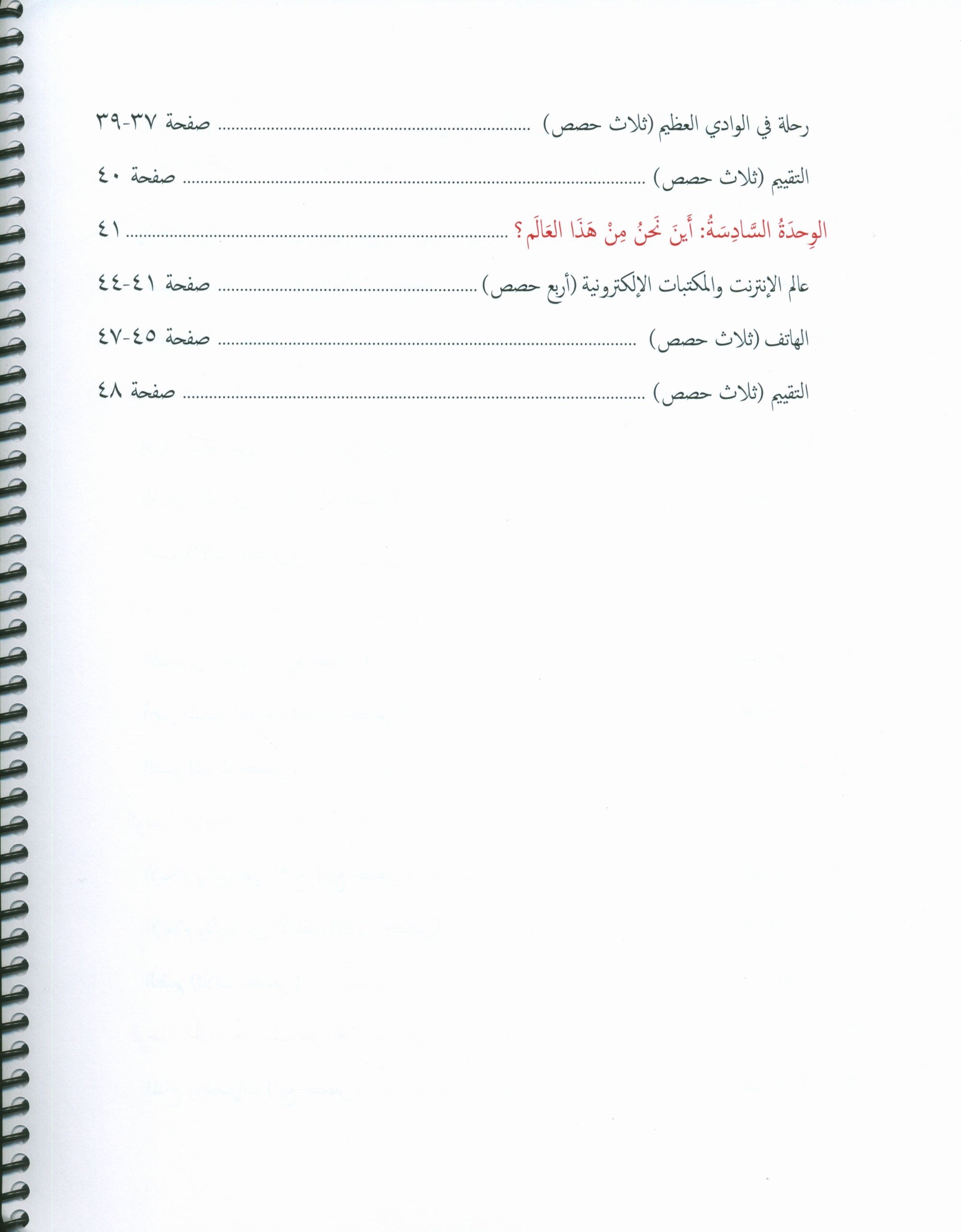 Gems of Arabic Teacher's Guide Level 6