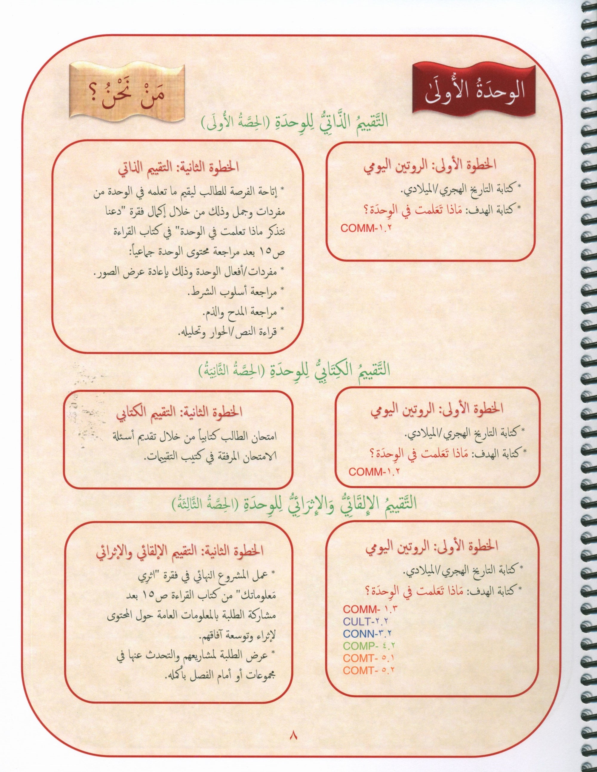 Gems of Arabic Teacher's Guide Level 8