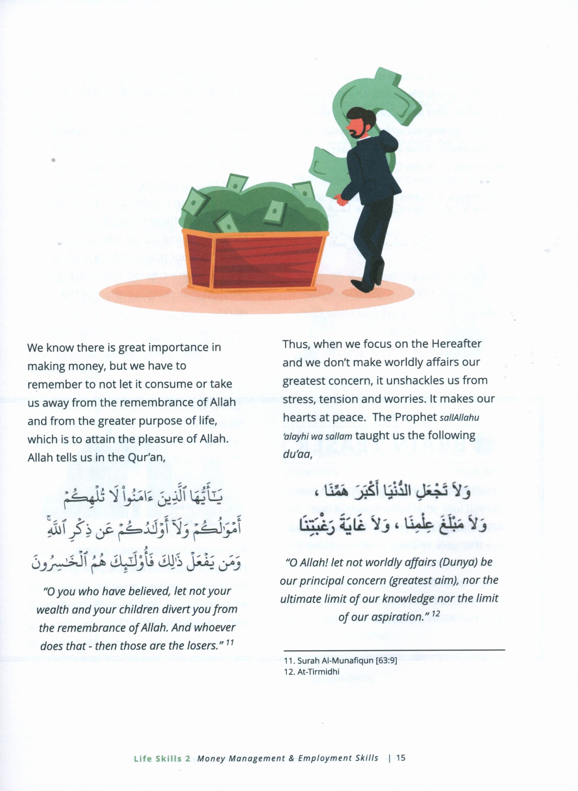 Money Management and Employment Skills : A Practical Guide for Muslims on Managing Work and Finances (Gratitude to Allah Series Life Skills 2)