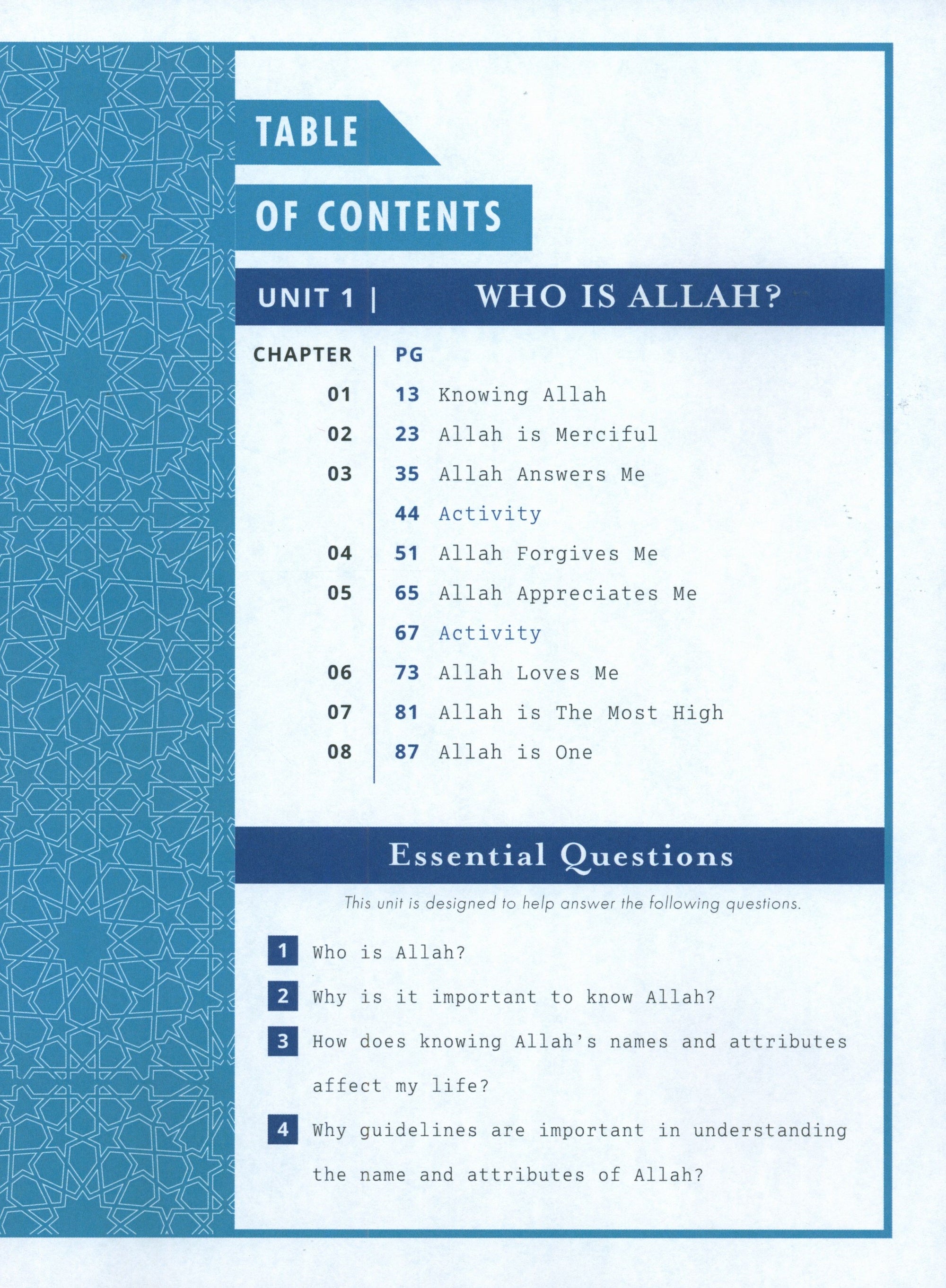 Who is Allah : A Practical Guide to Knowing Allah (Journey to Allah Series)