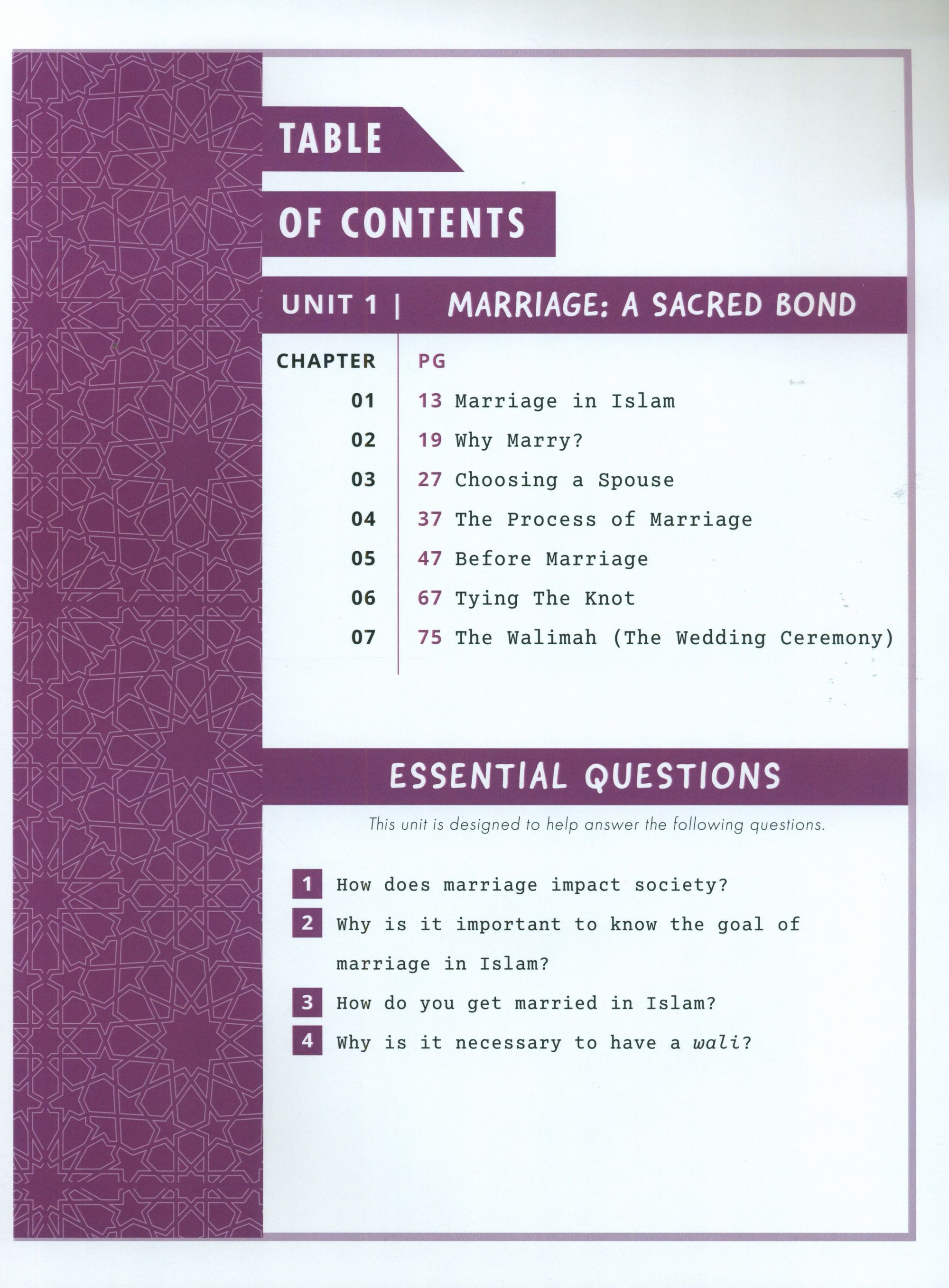 Marriage 101 : A Muslim's Guide to the Sacred Bond (Gratitude to Allah Series - Life Skills 3)