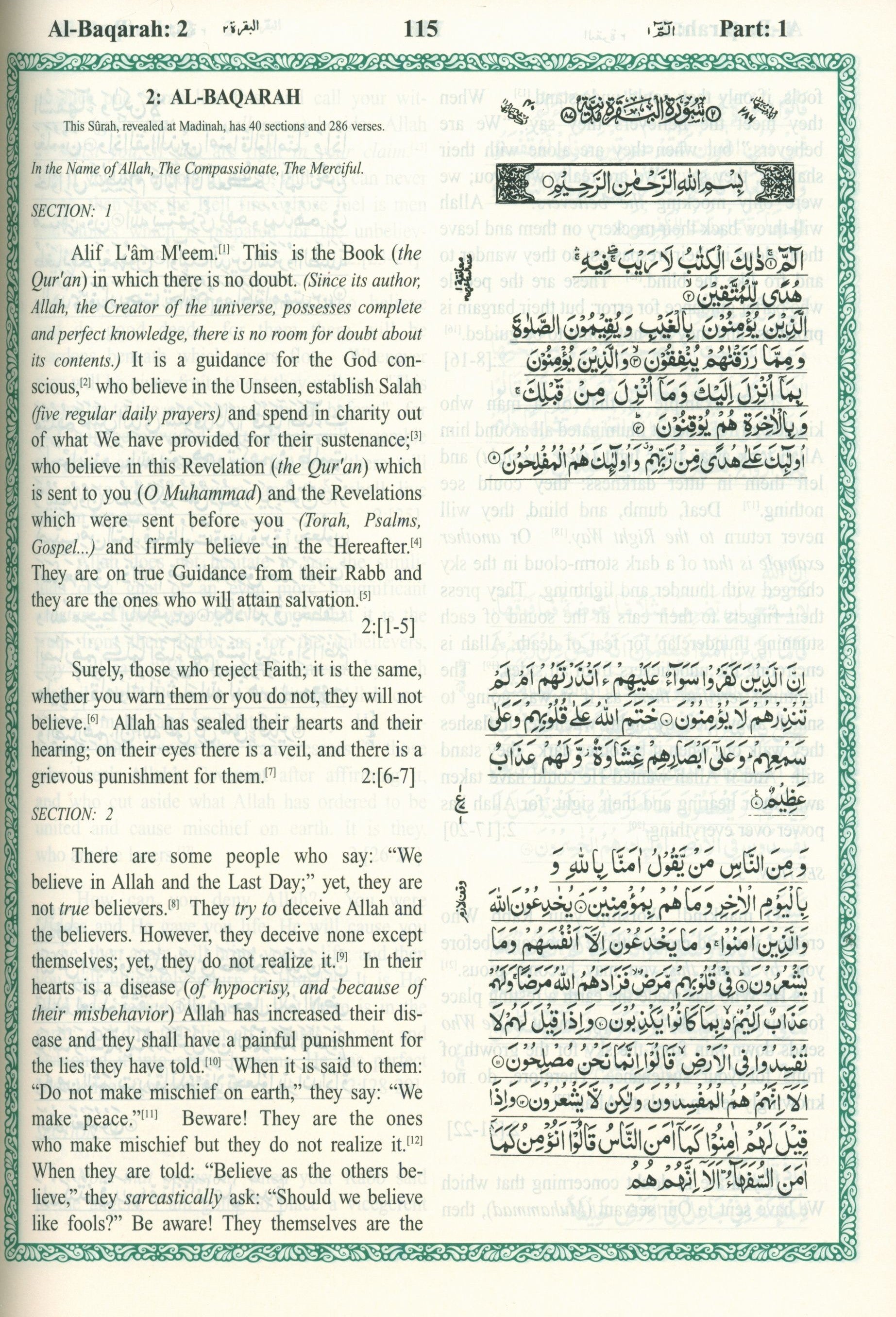 English Translation of the Meaning of Al-Qur'an