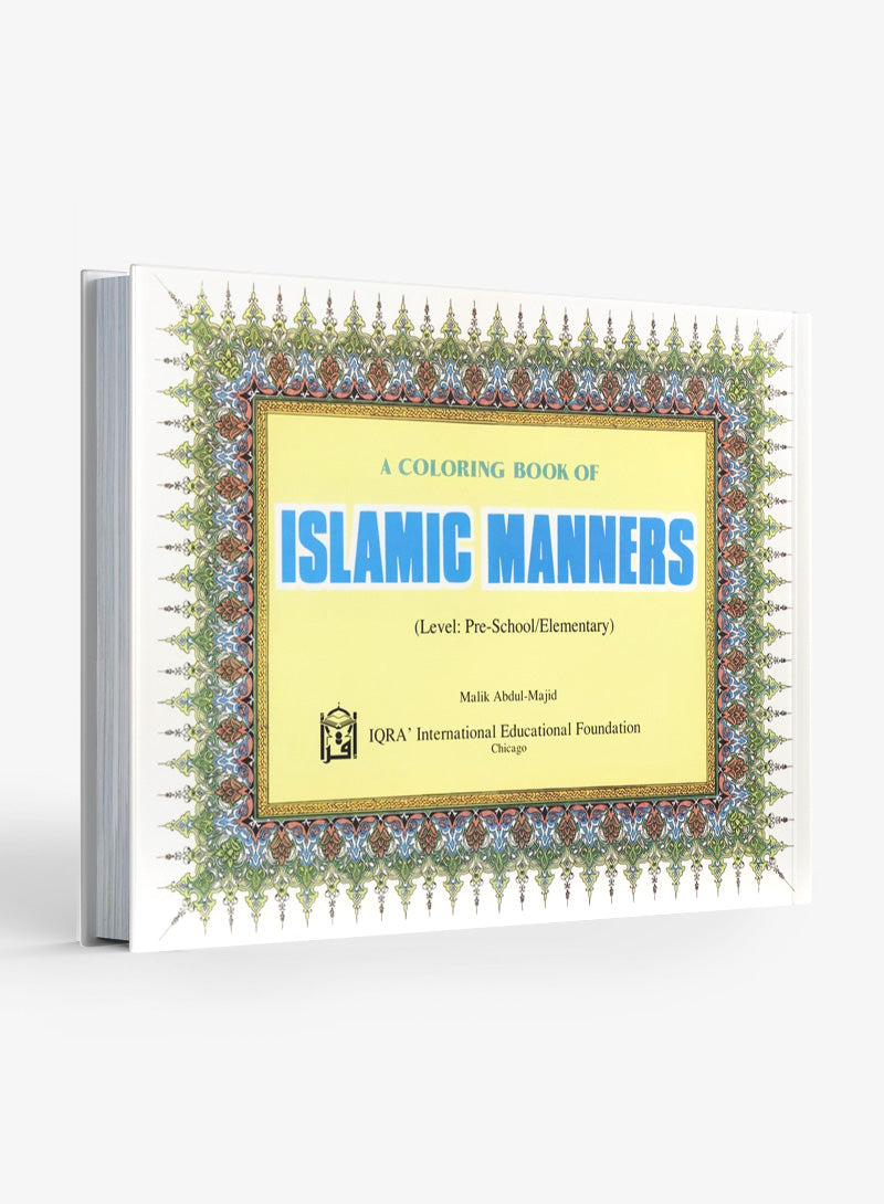 Islamic Manners: Coloring Book