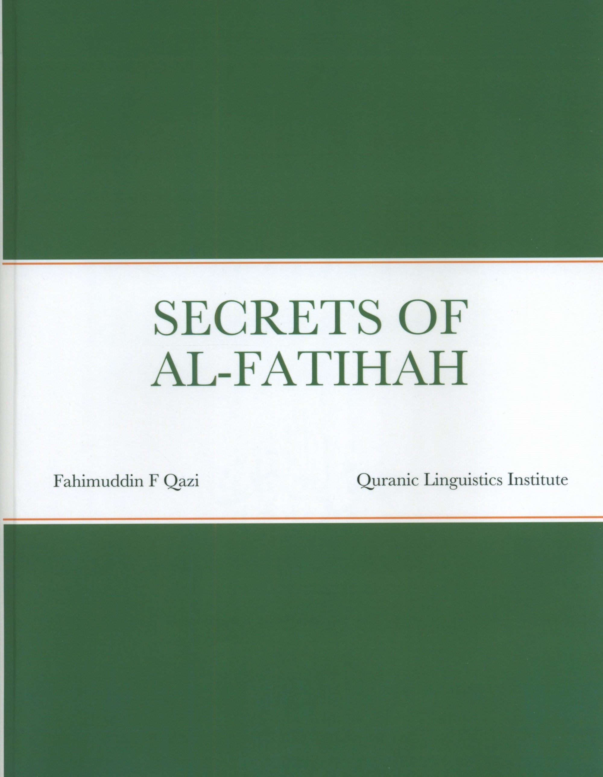 Secrets of Al-Fatihah