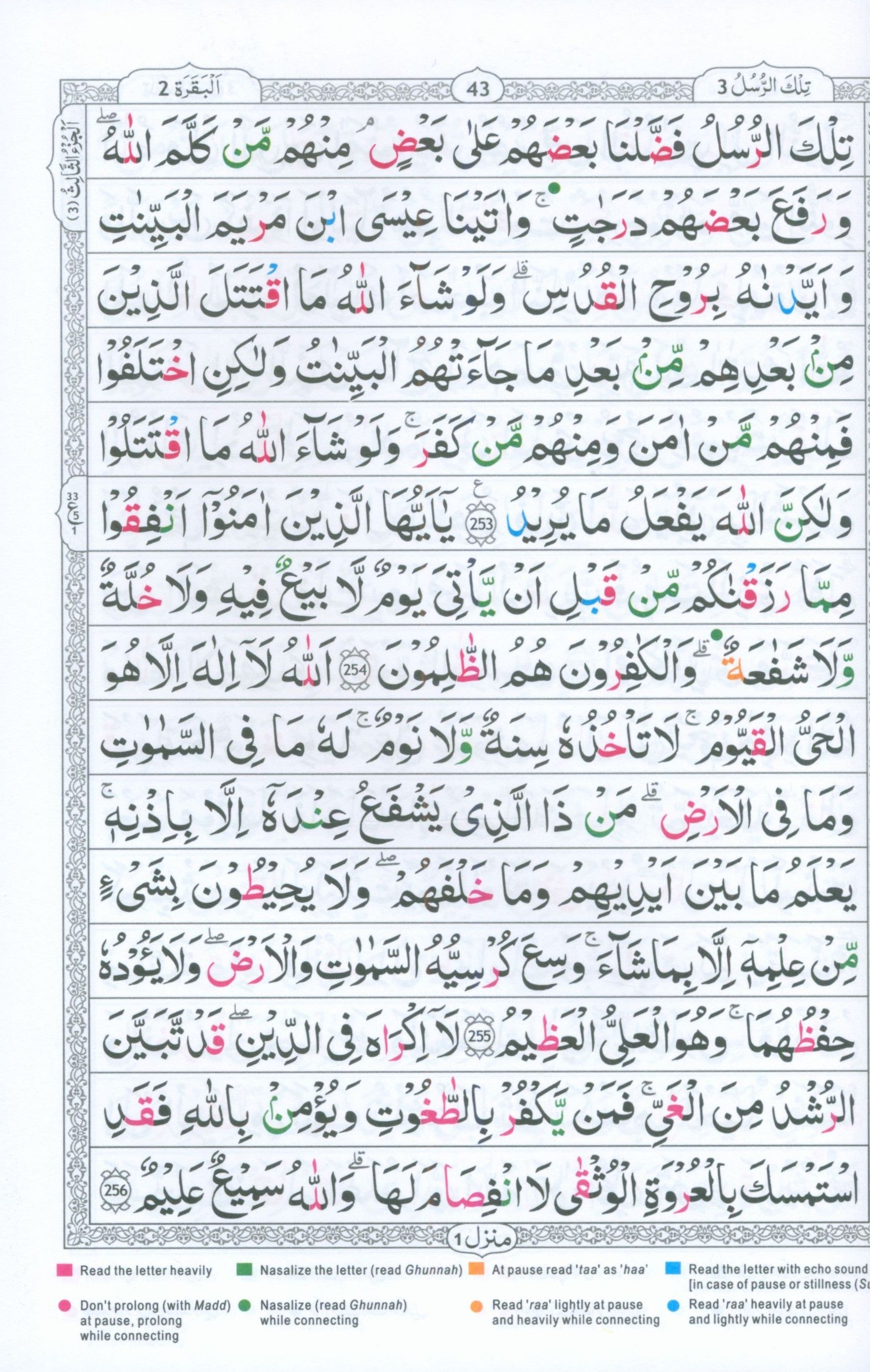 Tajweedi Qur'an 15-Line Indo-Pak (7x10)
