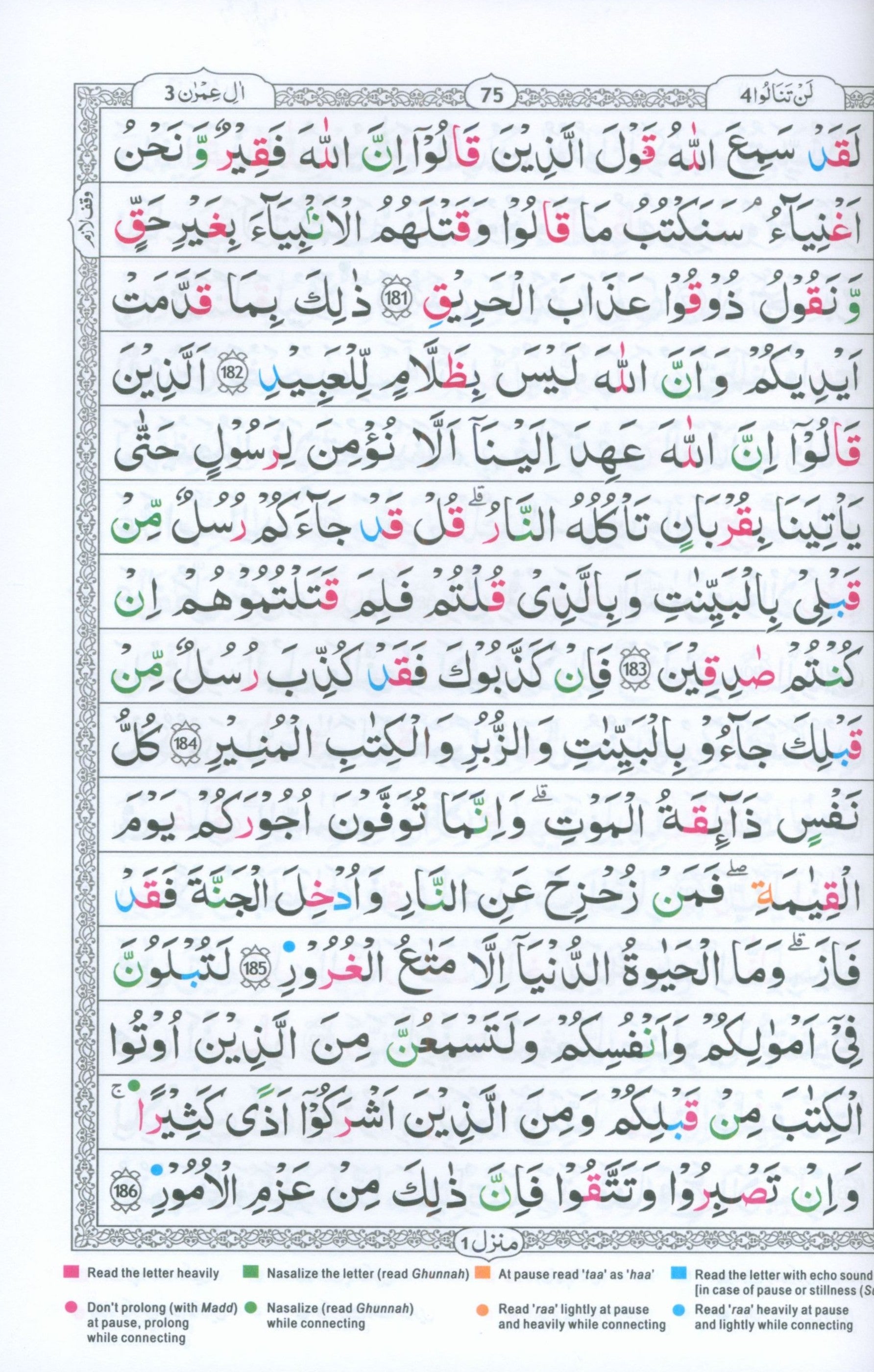 Tajweedi Qur'an 15-Line Indo-Pak (7x10)