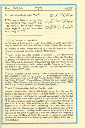 Interpretation of the Meanings of the Noble Qur'an in the English Language 4 X 6 Inches