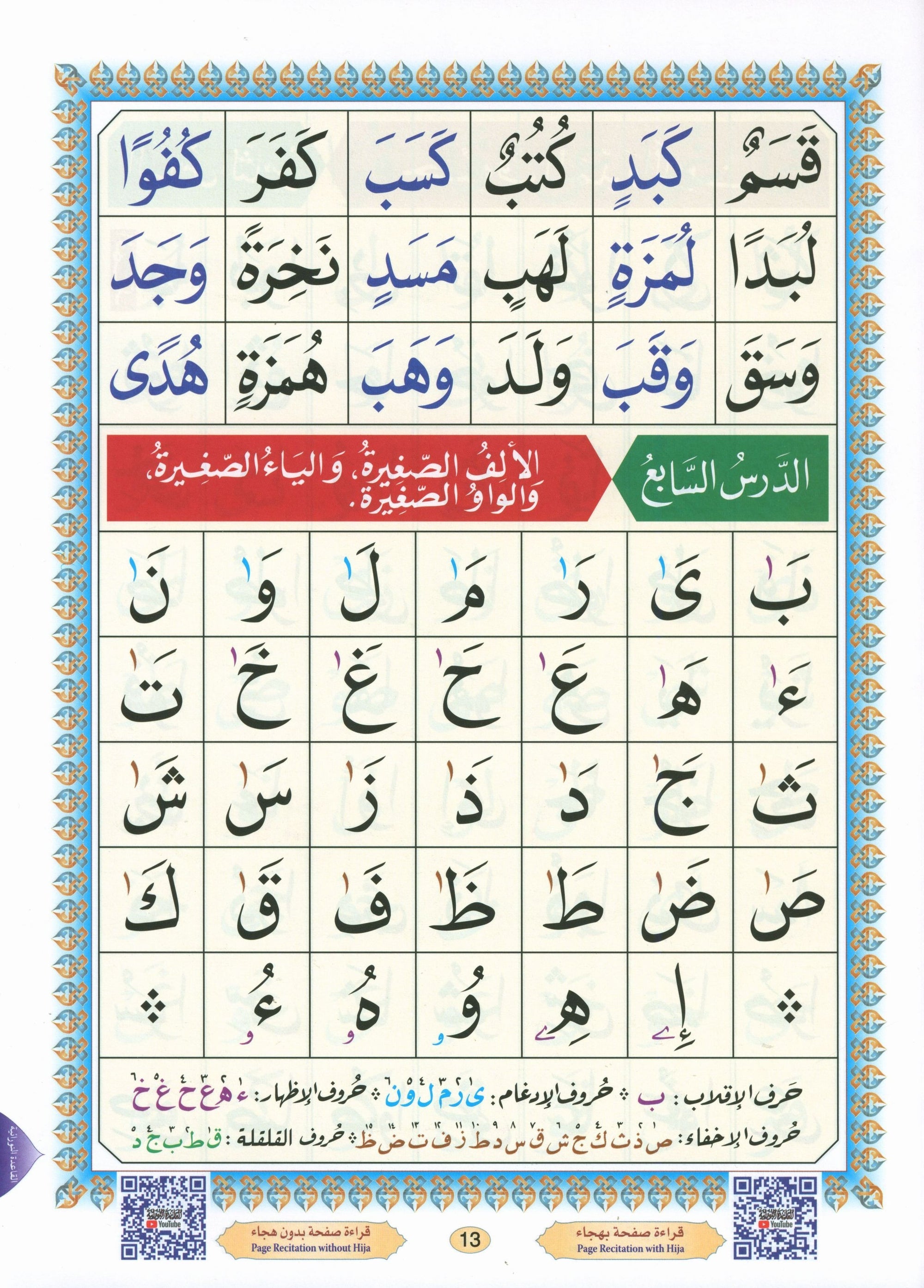 Al-Qaidah An-Noraniah (Small Book) القاعدة النورانية