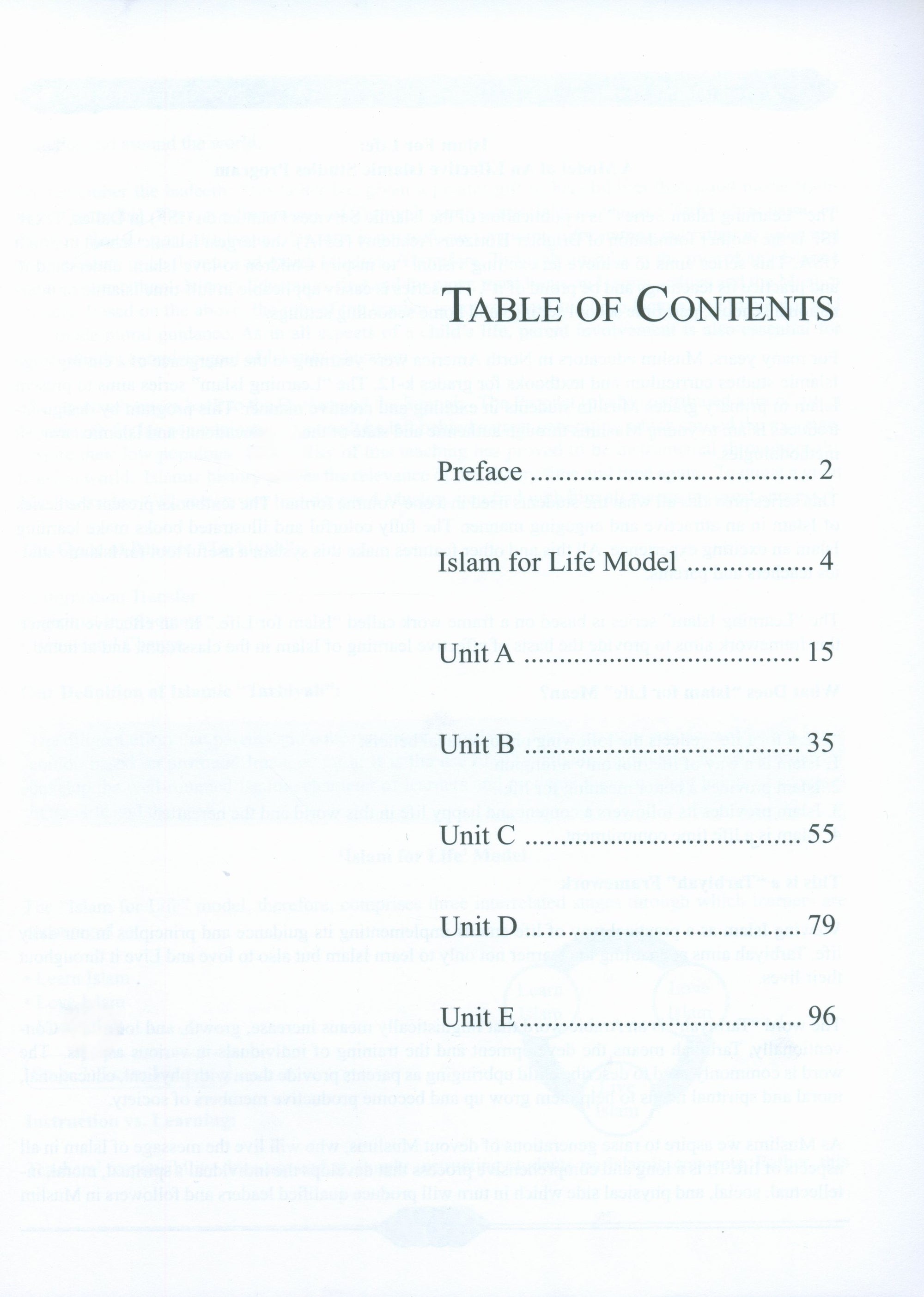 Learning Islam Weekend Edition Teacher / Parent Guide Level 1 (7th Grade)