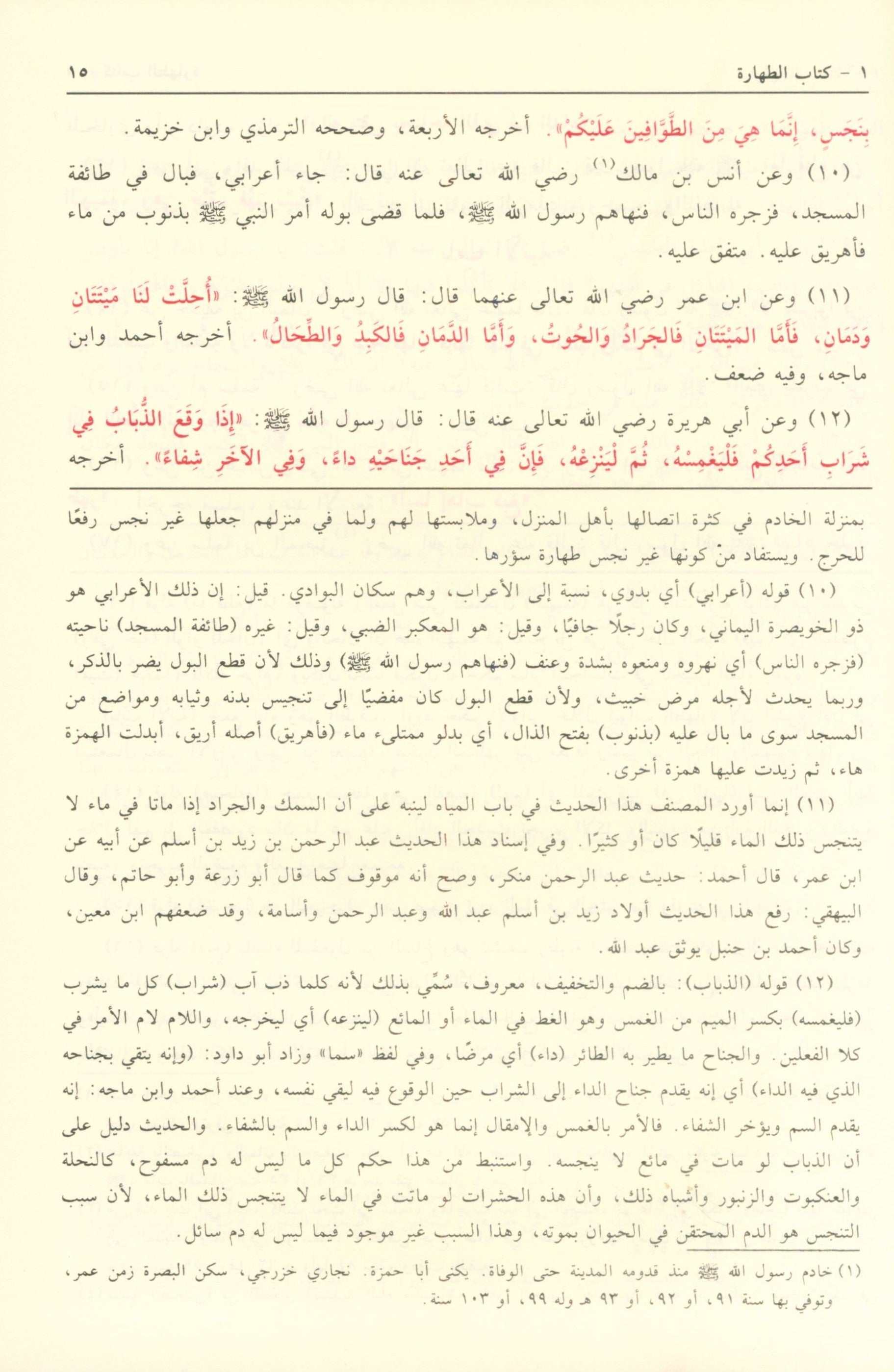 Bulogh AL-Maram min Edilletil Ahkam بلوغ  المرام من أدلة الأحكام