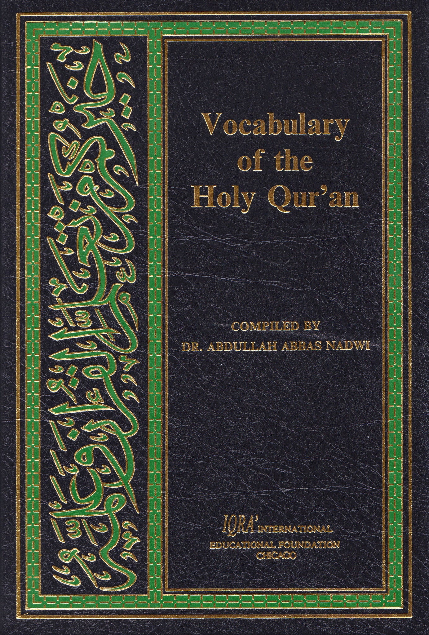 Vocabulary of the Holy Qur'an (Hardcover)
