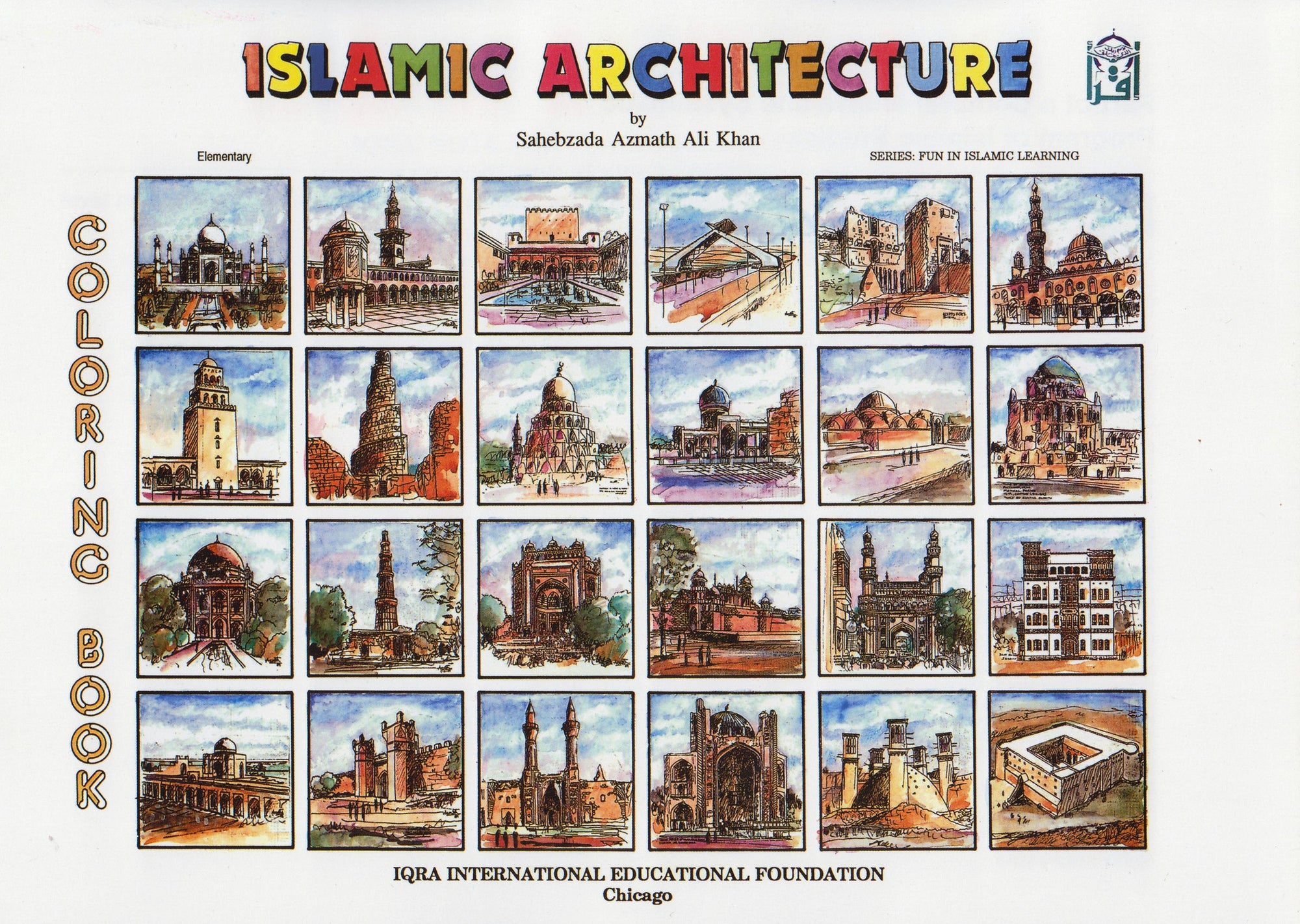 Islamic Architecture Coloring Book