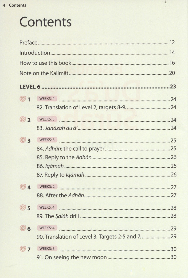 Essential Duas and Surahs Book 2 (Urdu Script)