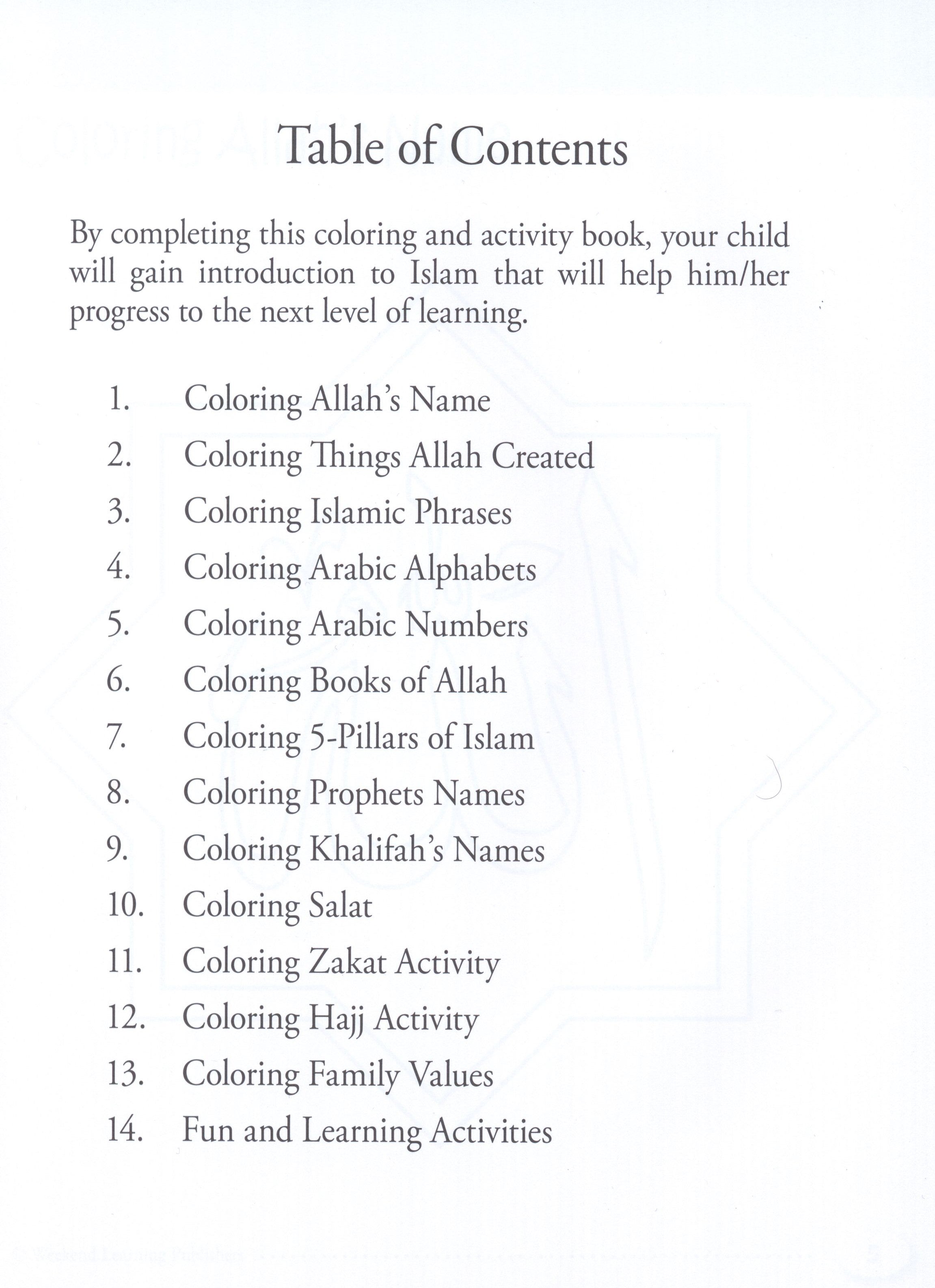 كتاب التلوين الإسلامي الخاص بي