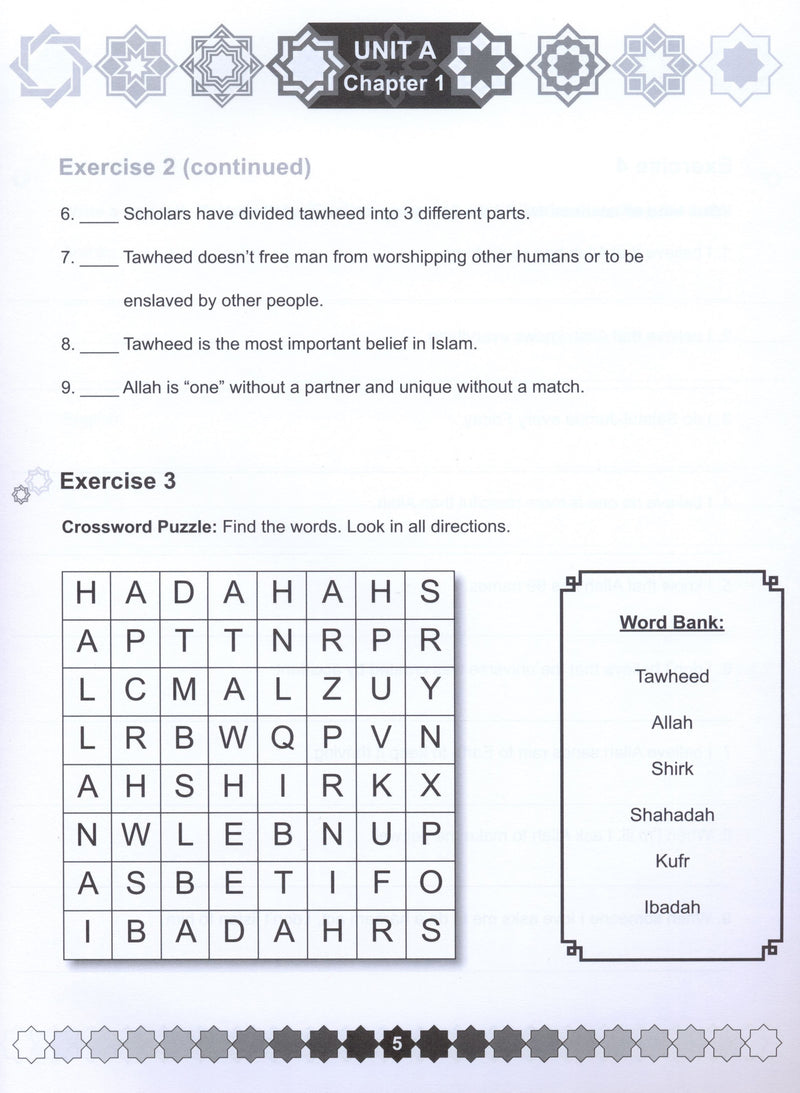I Love Islam Workbook Level 5 - First Edition