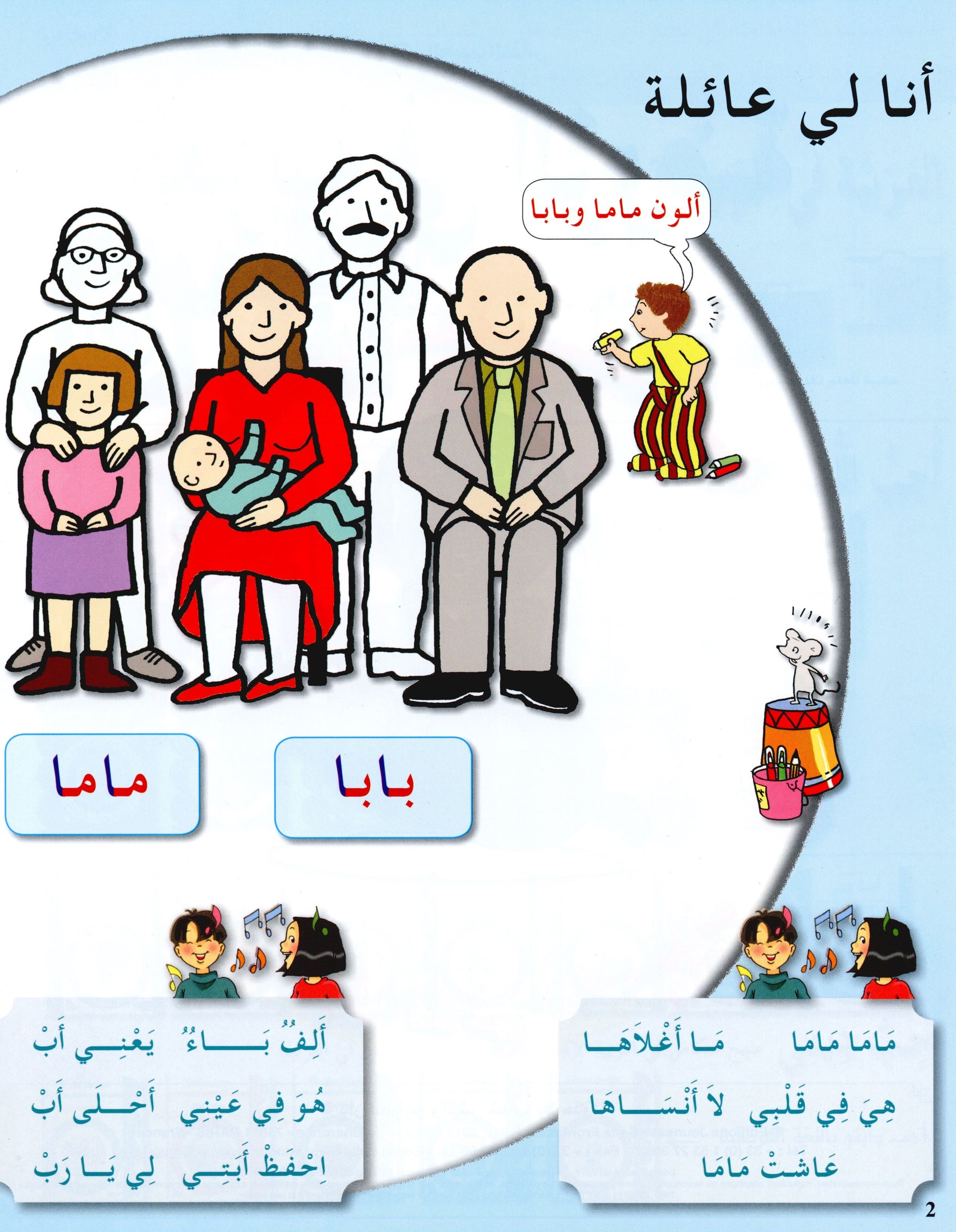 Arabic in Kindergarten Textbook Level Pre-K 2 (4-5 Years) العربية في الروضة