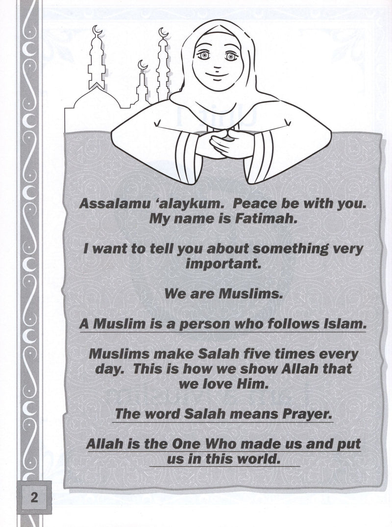 Color and Learn Salah