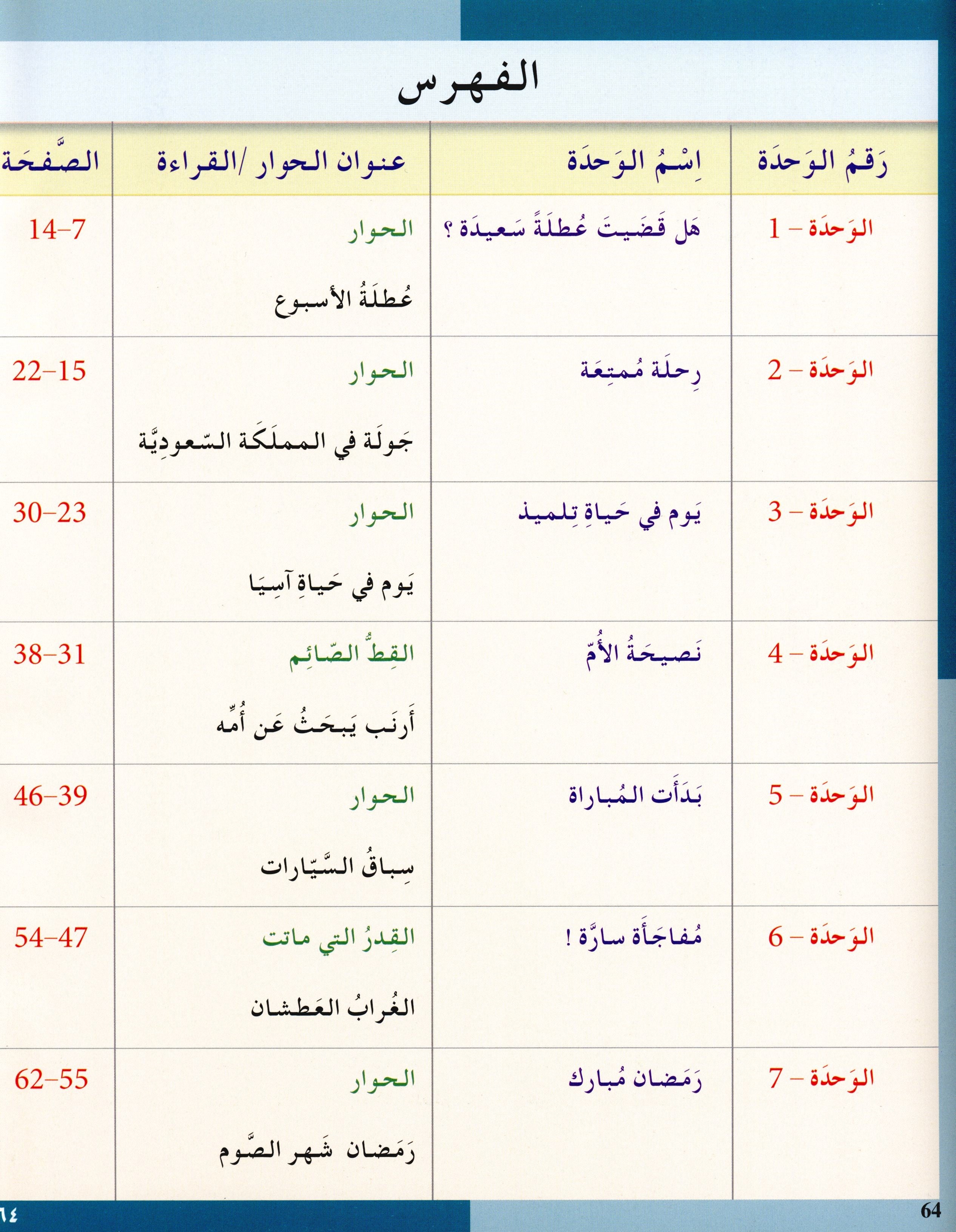 I Love The Arabic Language Textbook Level 4 أحب اللغة العربية وأتعلمها