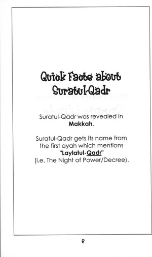 Surah 97 - Suratul-Qadr Mini Tafseer Book