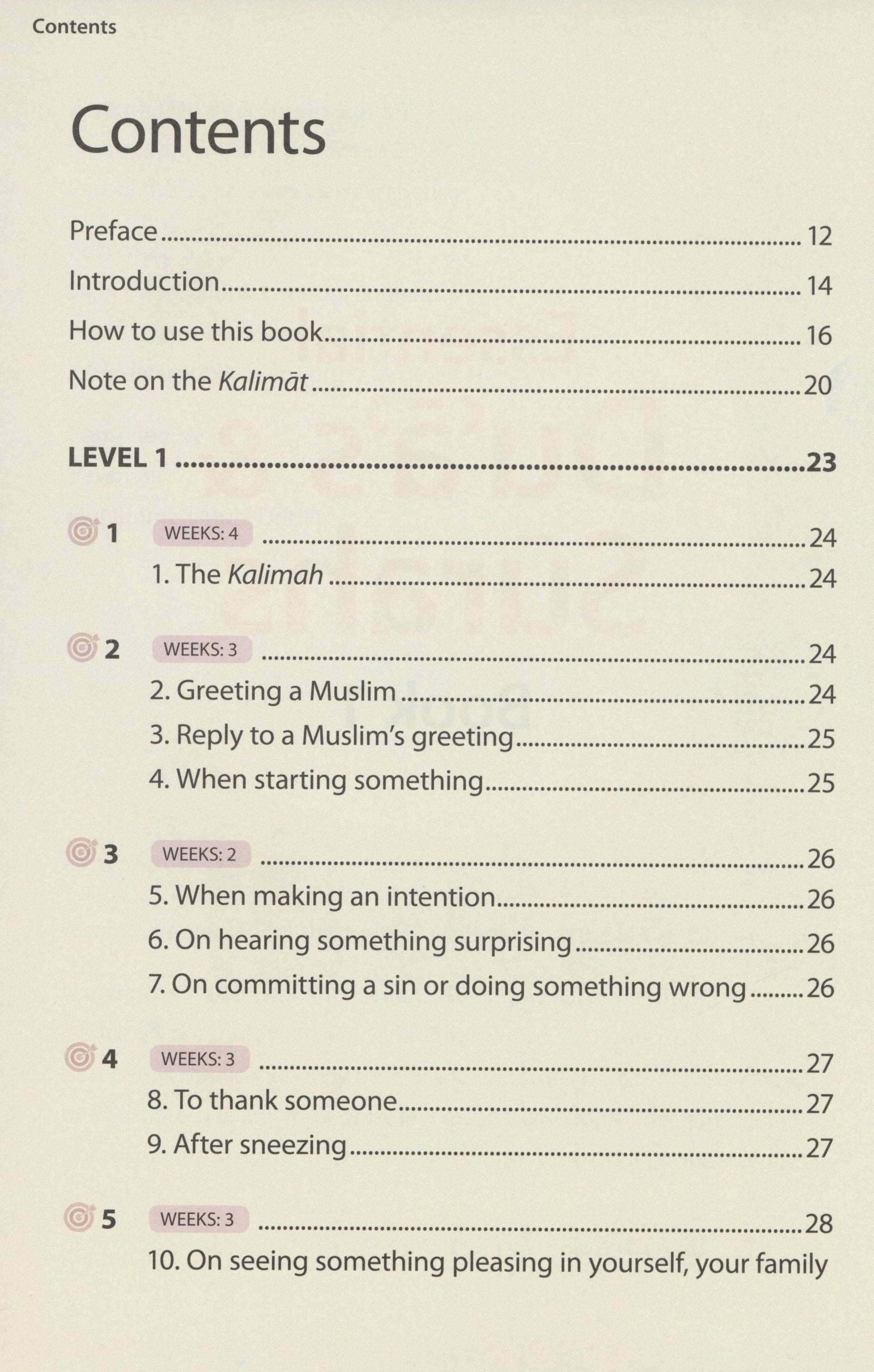 Essential Duas and Surahs Book 1 (Urdu Script)