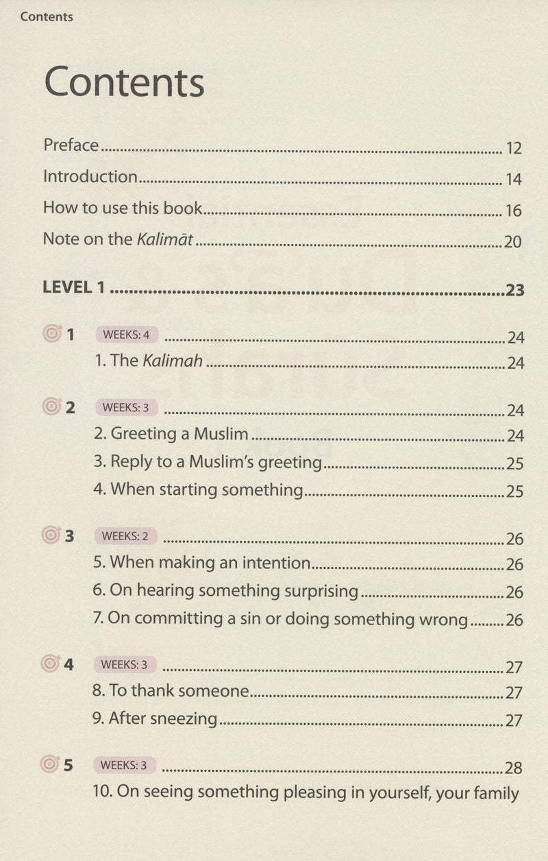 Essential Duas and Surahs Book 1 (Urdu Script)