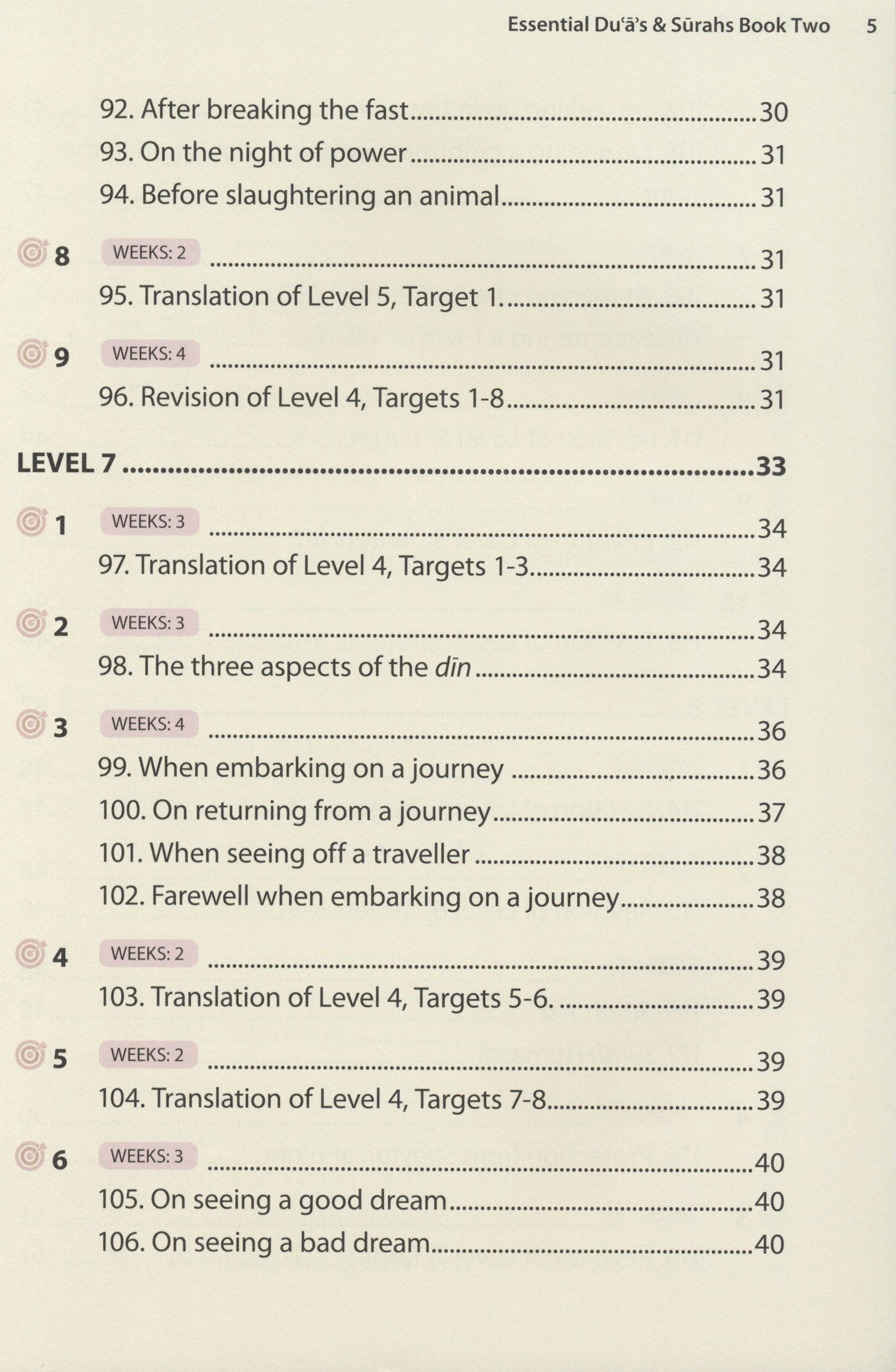 Essential Duas and Surahs Book 2 (Madinah Script)