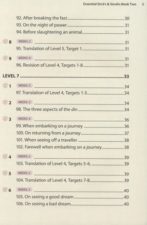 Essential Duas and Surahs Book 2 (Madinah Script)