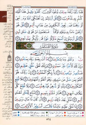 تجويد القرآن جزء تبارك الجزء 29 (7