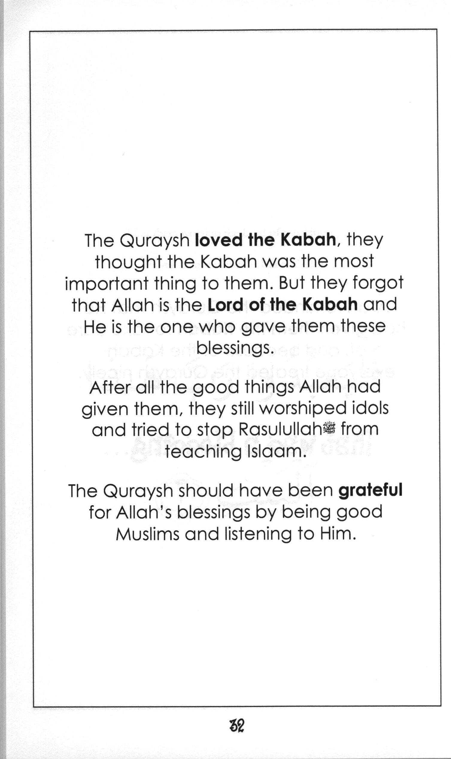 Surah 106 - Suratul Quraysh Mini Tafseer Book