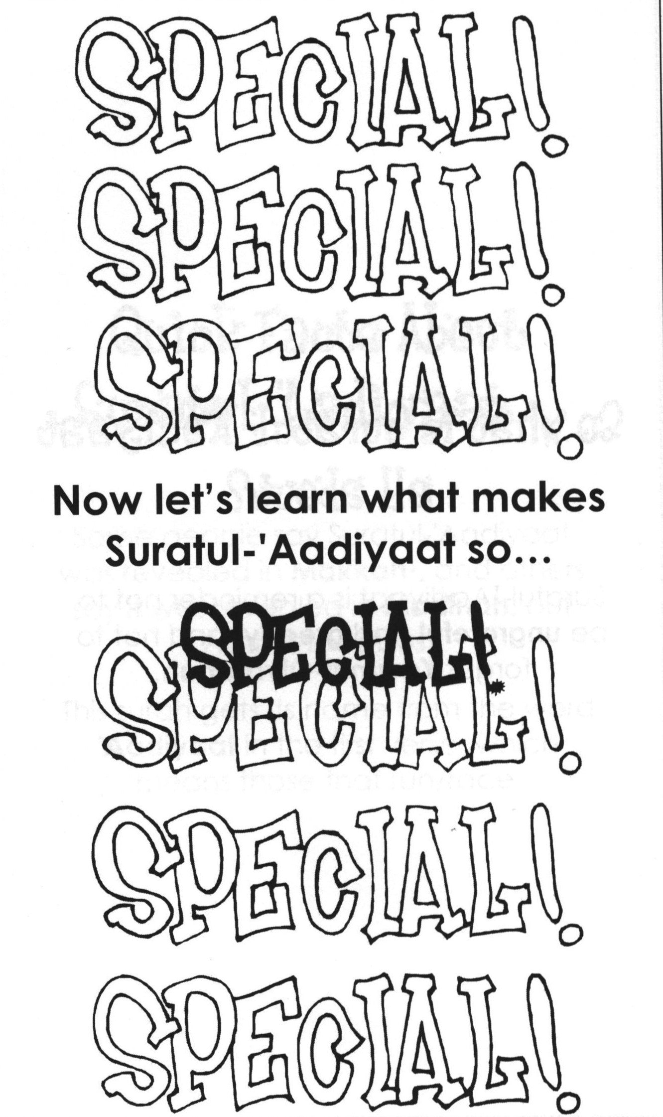 Surah 100 - Suratul-'Aadiyaat Mini Tafseer Book
