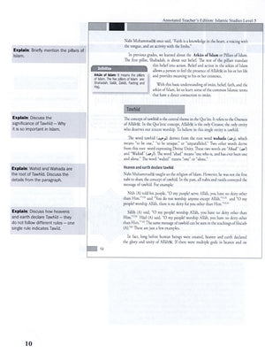 Weekend Learning Islamic Studies Teacher Manual Level 5
