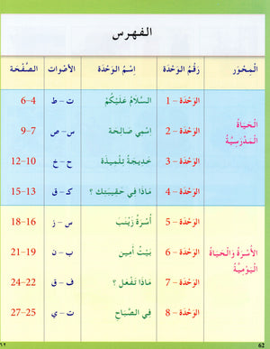 I Love The Arabic Language Textbook Level 2 أحب اللغة العربية