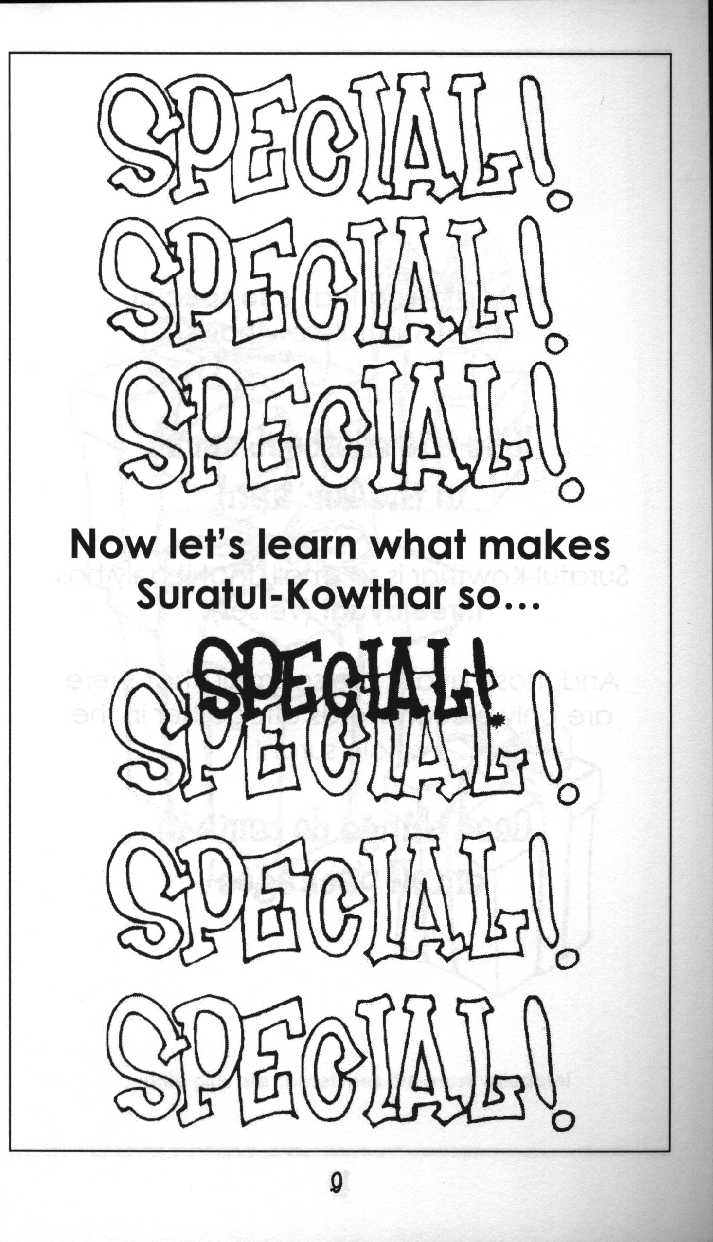 Surah 108 Suratul Kowthar Mini Tafseer Book