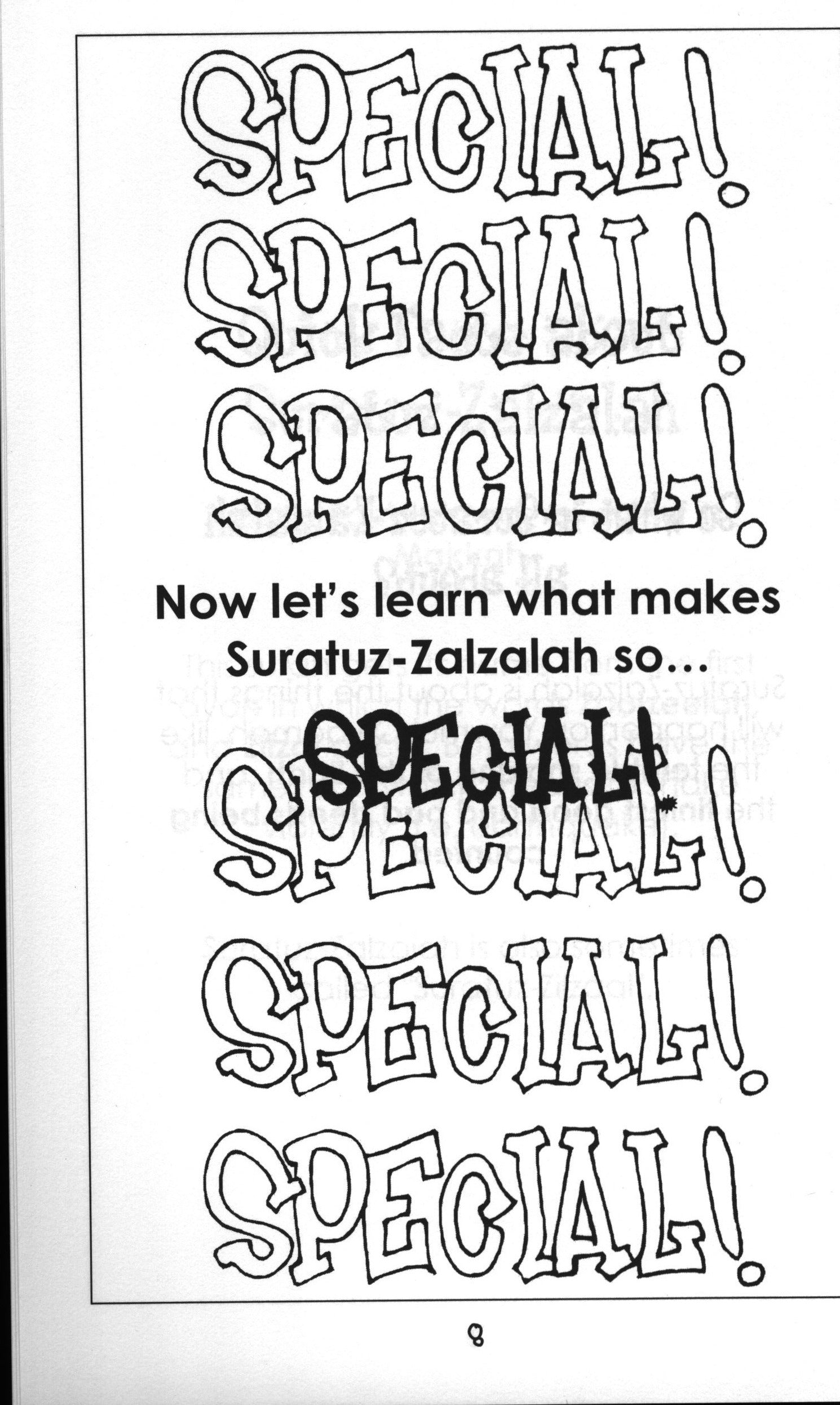 Surah 99 - Suratuz-Zalzalah Mini Tafseer Book