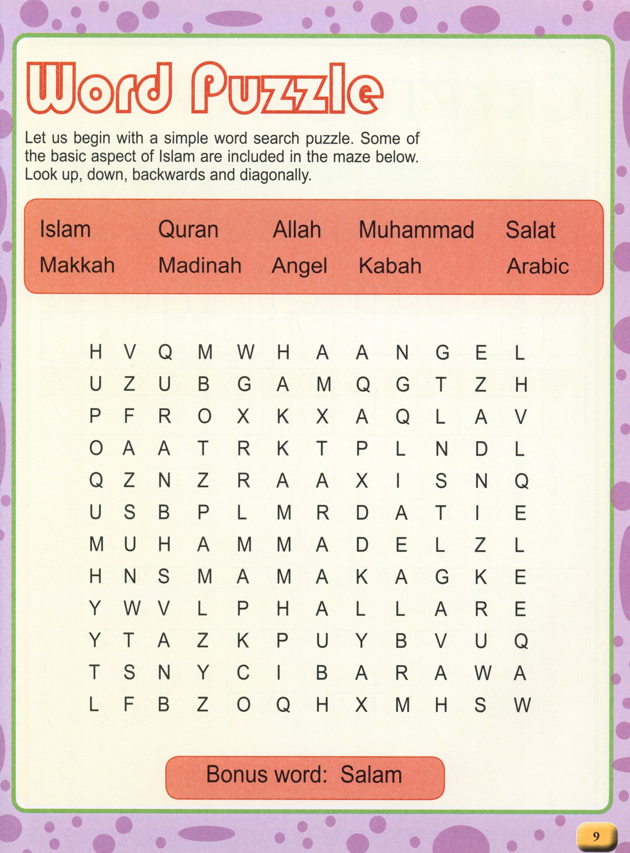 كتاب أنشطتي الإسلامية