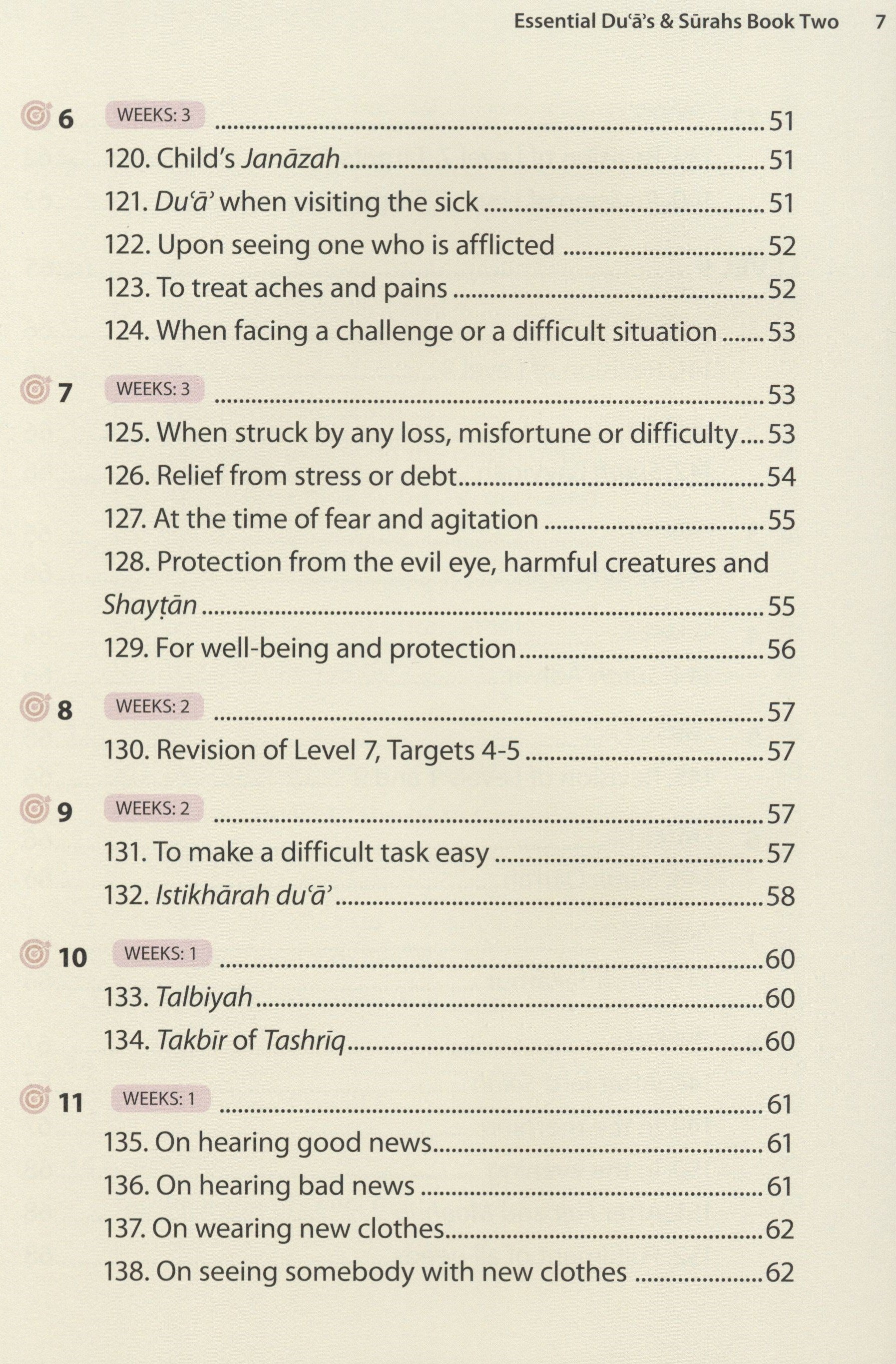 Essential Duas and Surahs Book 2 (Madinah Script)