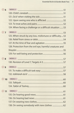 Essential Duas and Surahs Book 2 (Madinah Script)