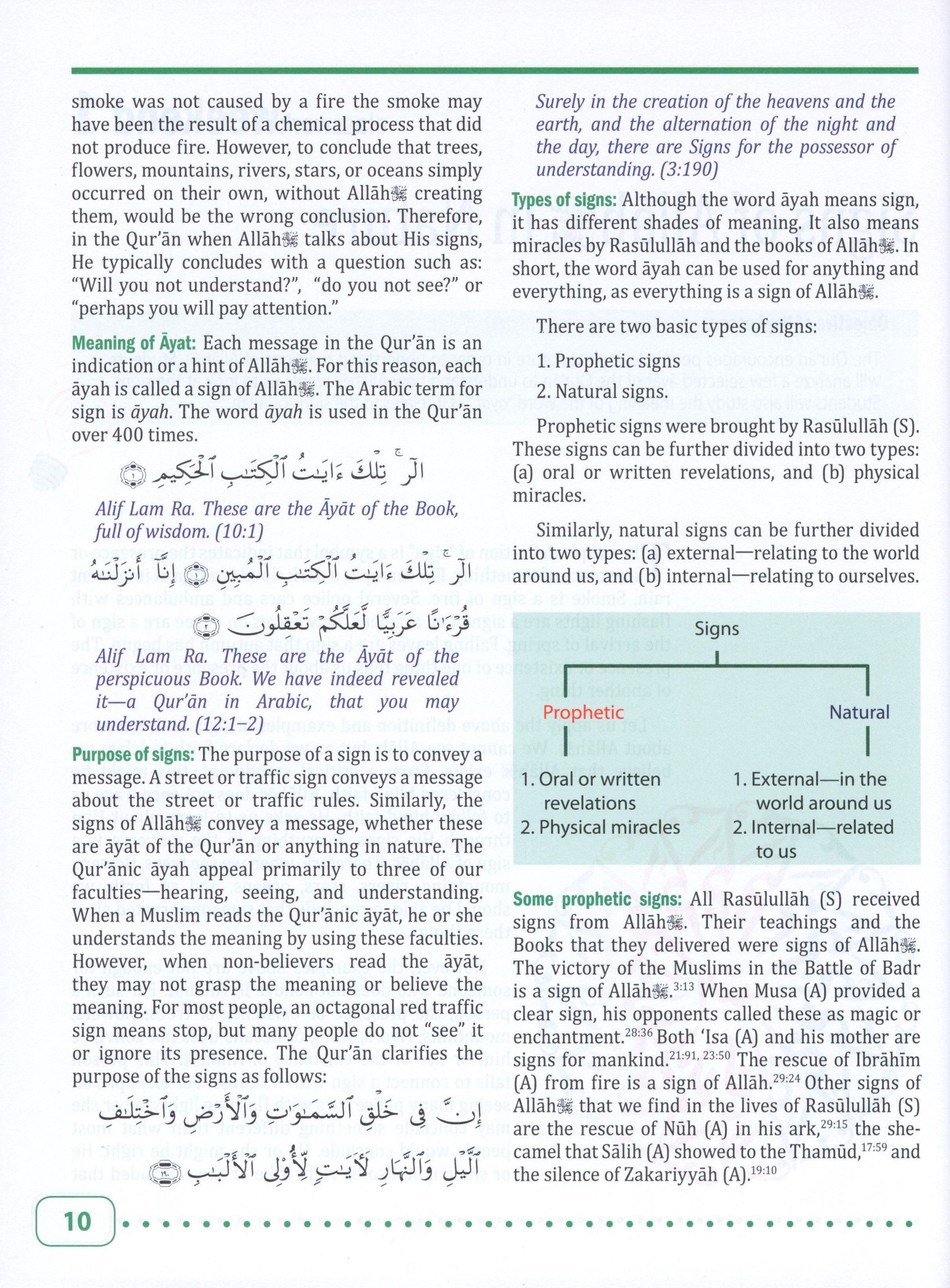 دراسات إسلامية للتعلم في عطلة نهاية الأسبوع - المستوى 9