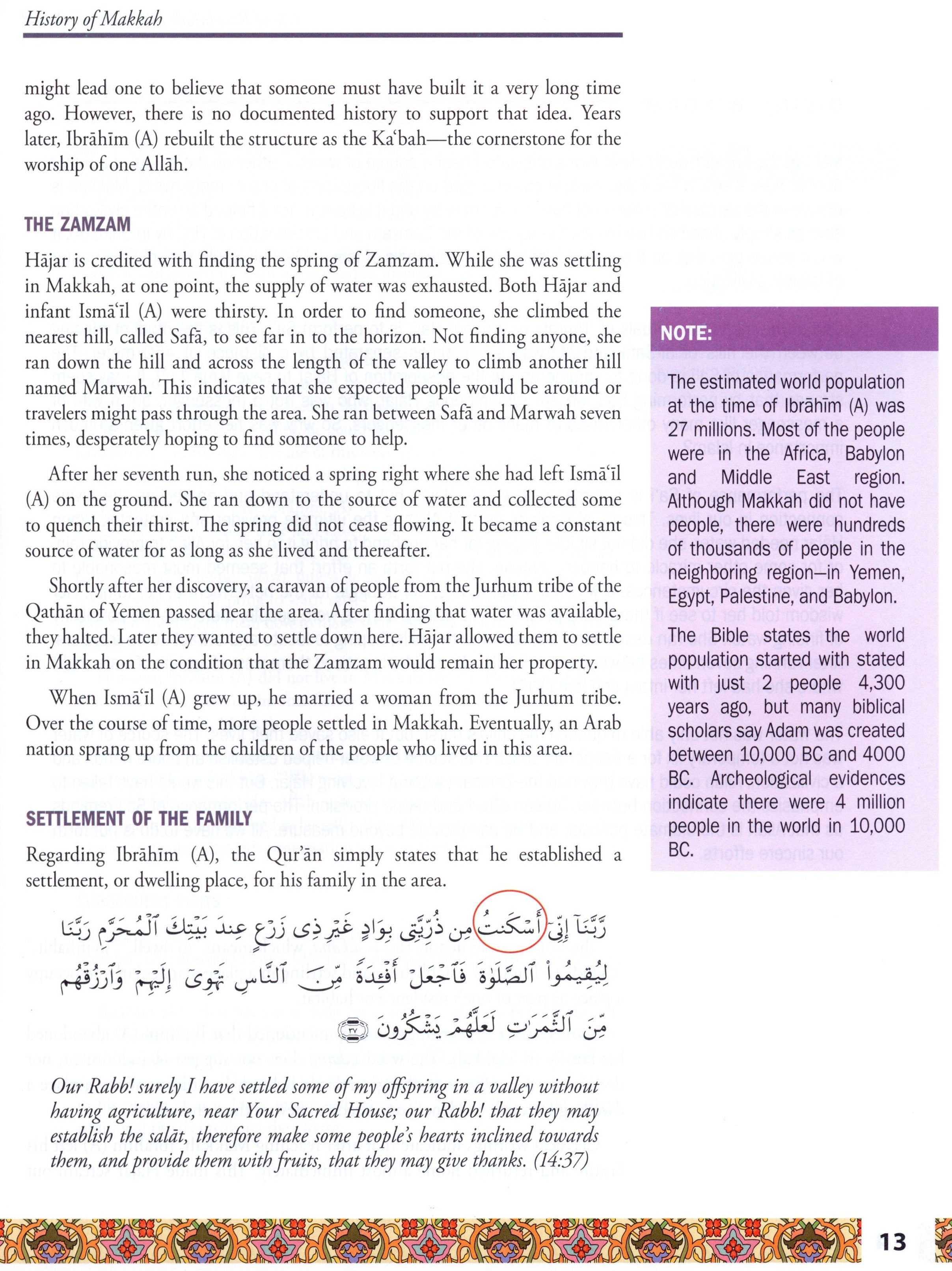Weekend Learning Life of Rasulullah Makkah Period
